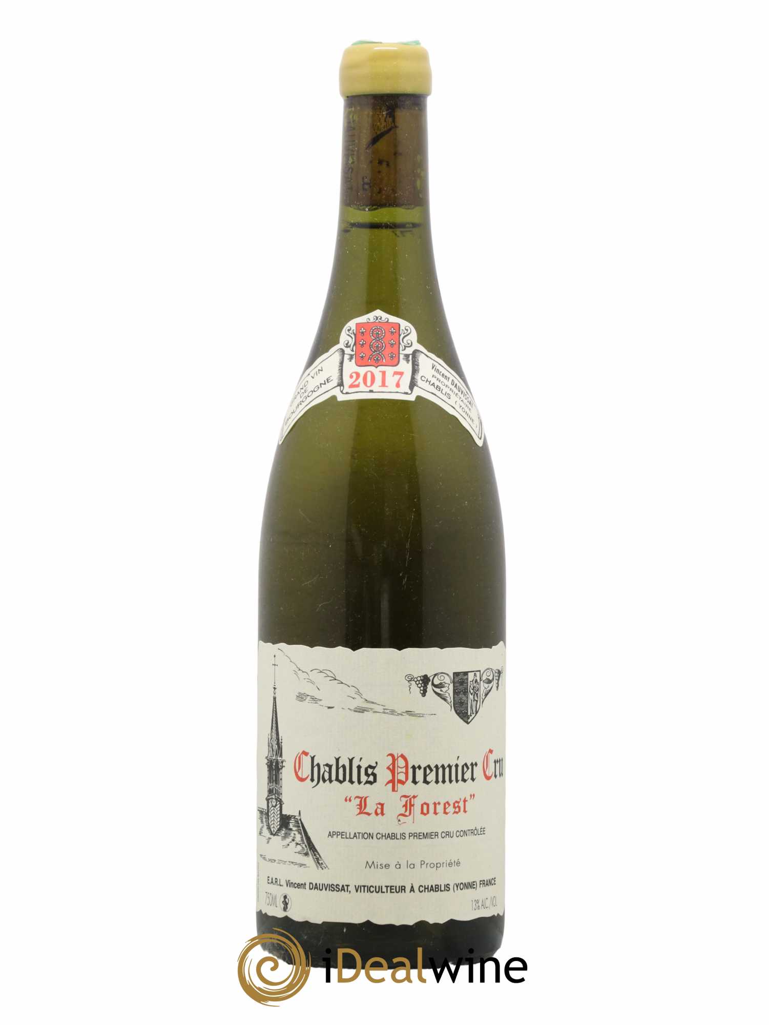 Chablis 1er Cru La Forest Vincent Dauvissat (Domaine) 2017 - Lot de 1 bouteille - 0