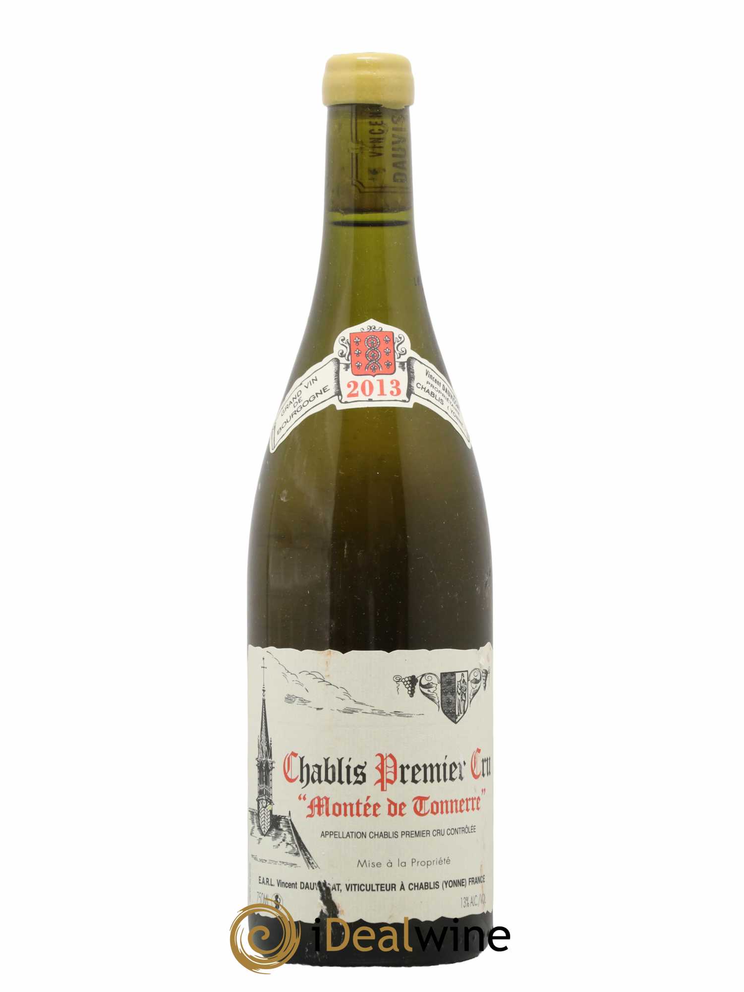 Chablis 1er Cru Montée de Tonnerre Vincent Dauvissat (Domaine) 2013 - Lot de 1 bouteille - 0