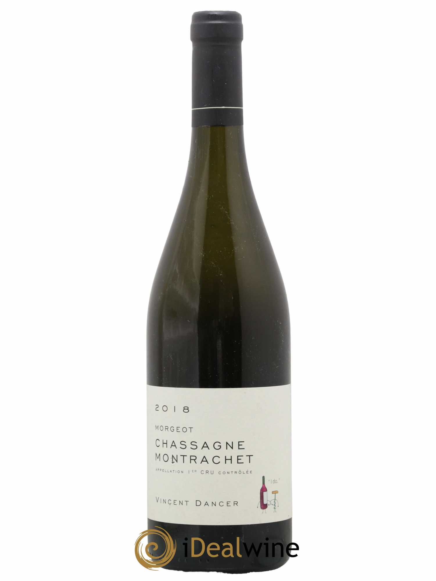 Chassagne-Montrachet 1er Cru Morgeot Vincent Dancer 2018 - Lot de 1 bouteille - 0