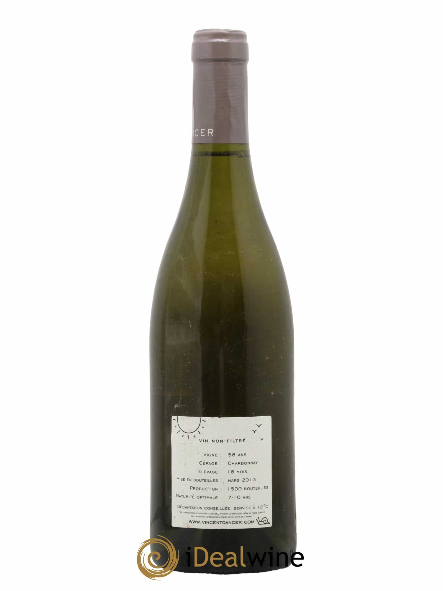 Chassagne-Montrachet 1er Cru (Morgeot) Tête du Clos Vincent Dancer 2011 - Lot de 1 bouteille - 1