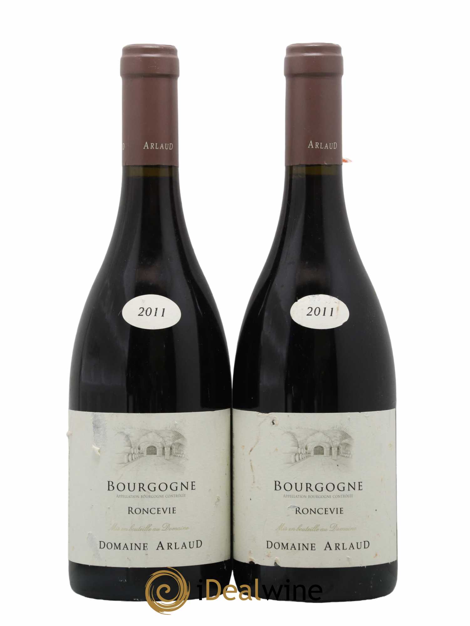 Bourgogne Roncevie Arlaud 2011 - Lot de 2 bouteilles - 0