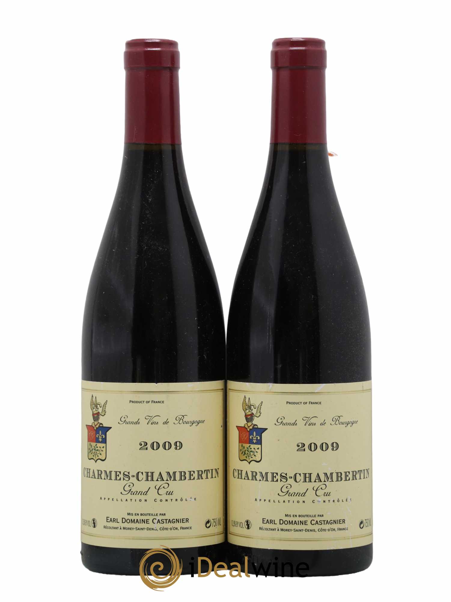 Charmes-Chambertin Grand Cru Castagnier (Domaine) 2009 - Lot de 2 bouteilles - 0