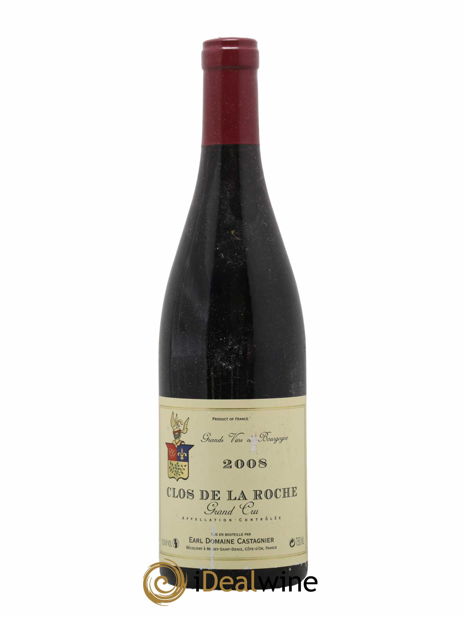 Clos de la Roche Grand Cru Castagnier (Domaine) 2008 - Lot de 1 bouteille - 0