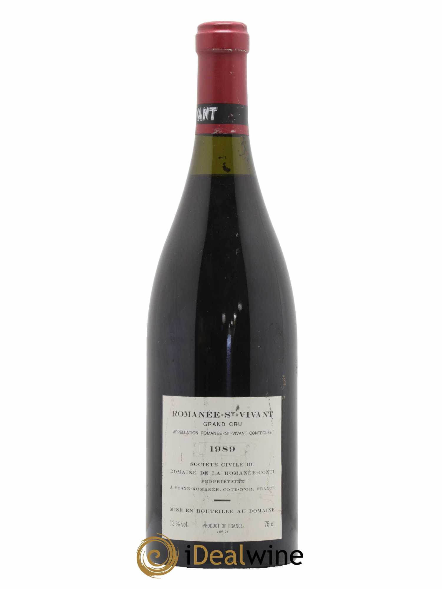 Romanée-Saint-Vivant Grand Cru Domaine de la Romanée-Conti 1989 - Lot de 1 bouteille - 1