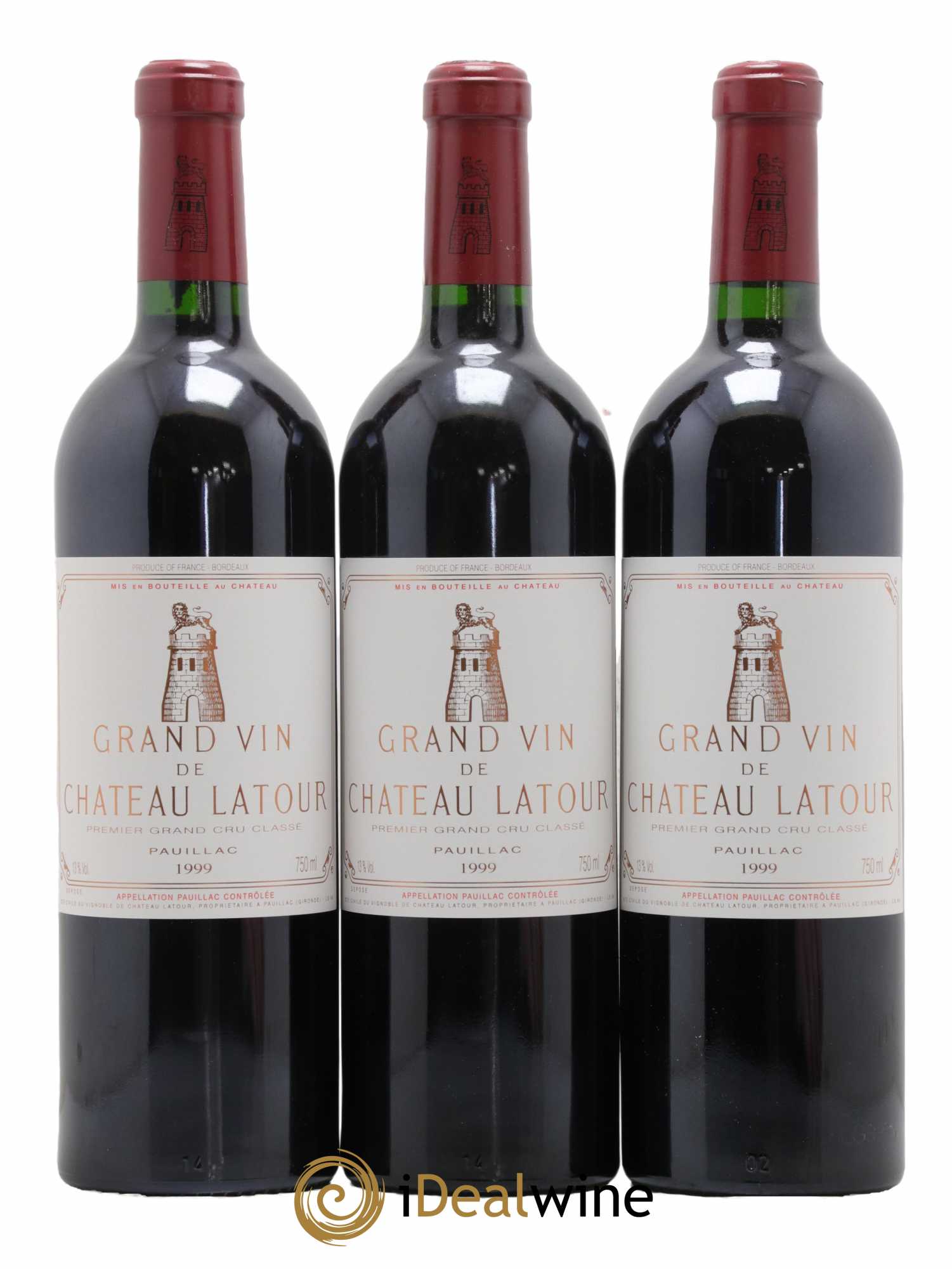 Château Latour 1er Grand Cru Classé 1999 - Lot de 6 bouteilles - 1