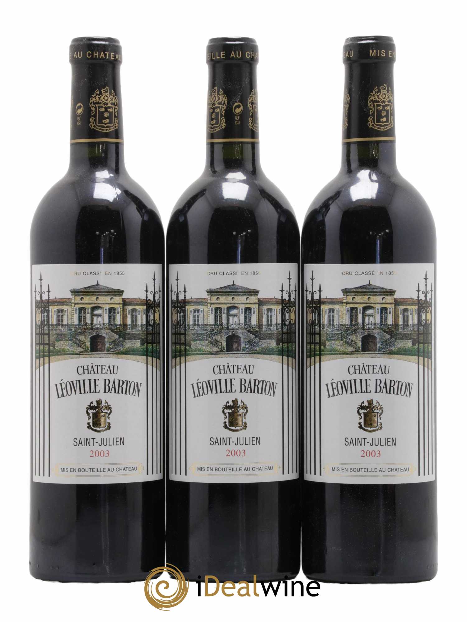 Château Léoville Barton 2ème Grand Cru Classé 2003 - Lot de 12 bouteilles - 2
