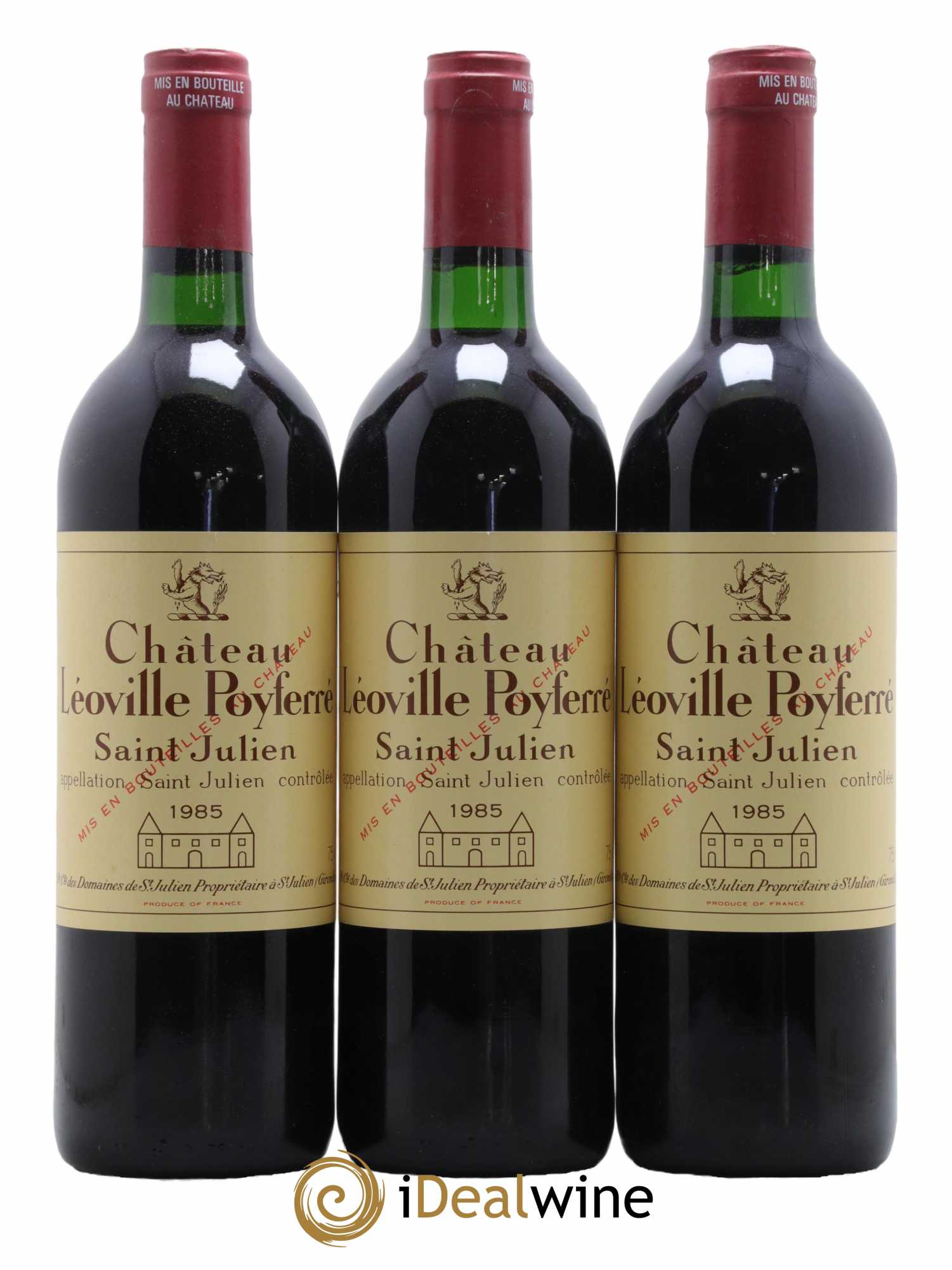 Château Léoville Poyferré 2ème Grand Cru Classé 1985 - Lot de 12 bouteilles - 2
