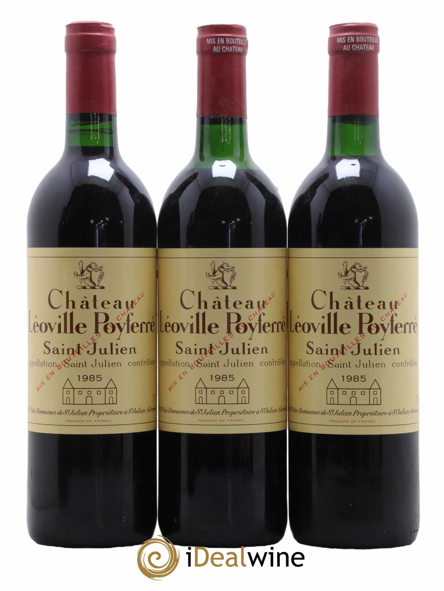 Château Léoville Poyferré 2ème Grand Cru Classé 1985 - Lot de 12 bouteilles - 3