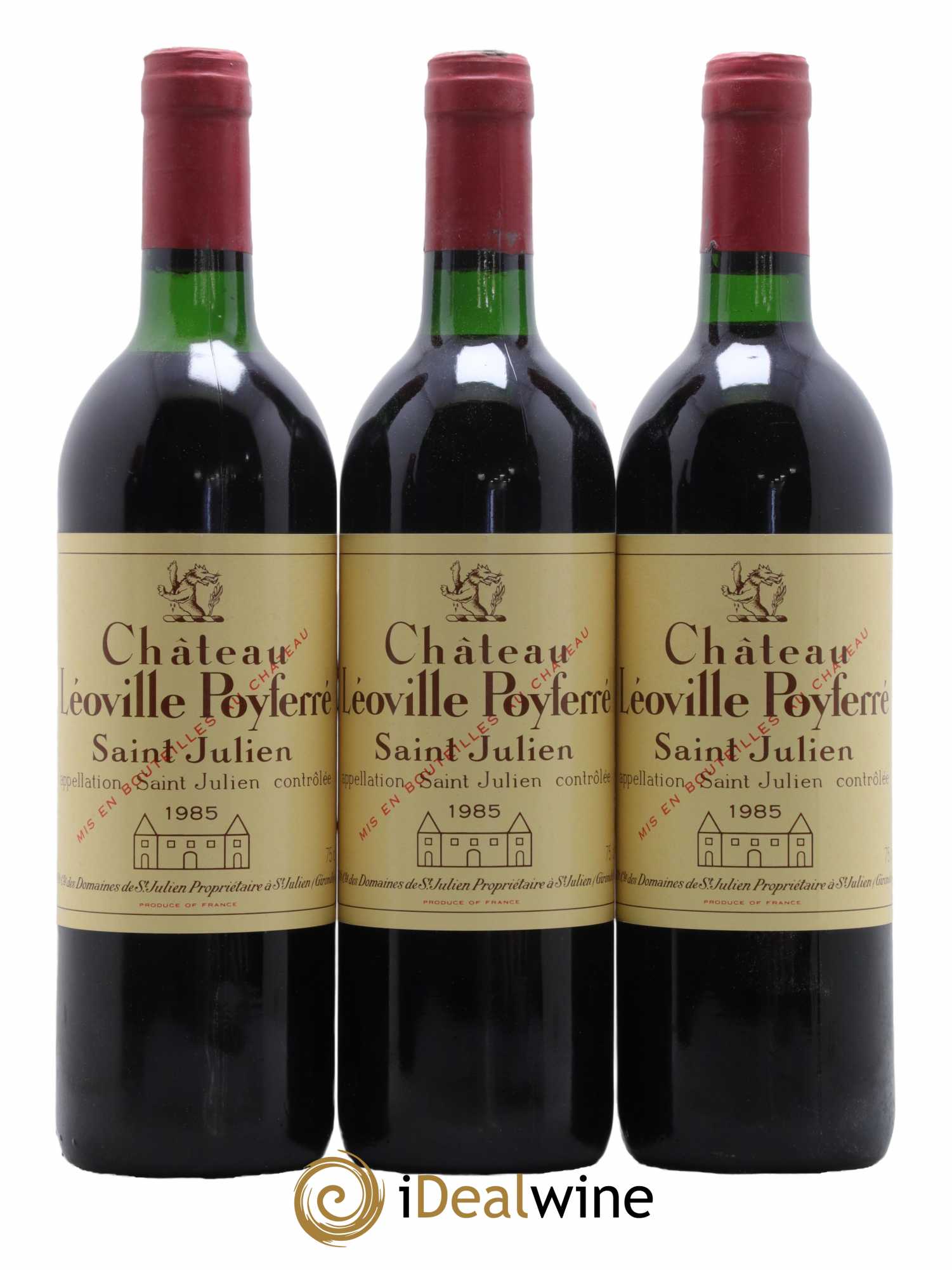 Château Léoville Poyferré 2ème Grand Cru Classé 1985 - Lot de 12 bouteilles - 4