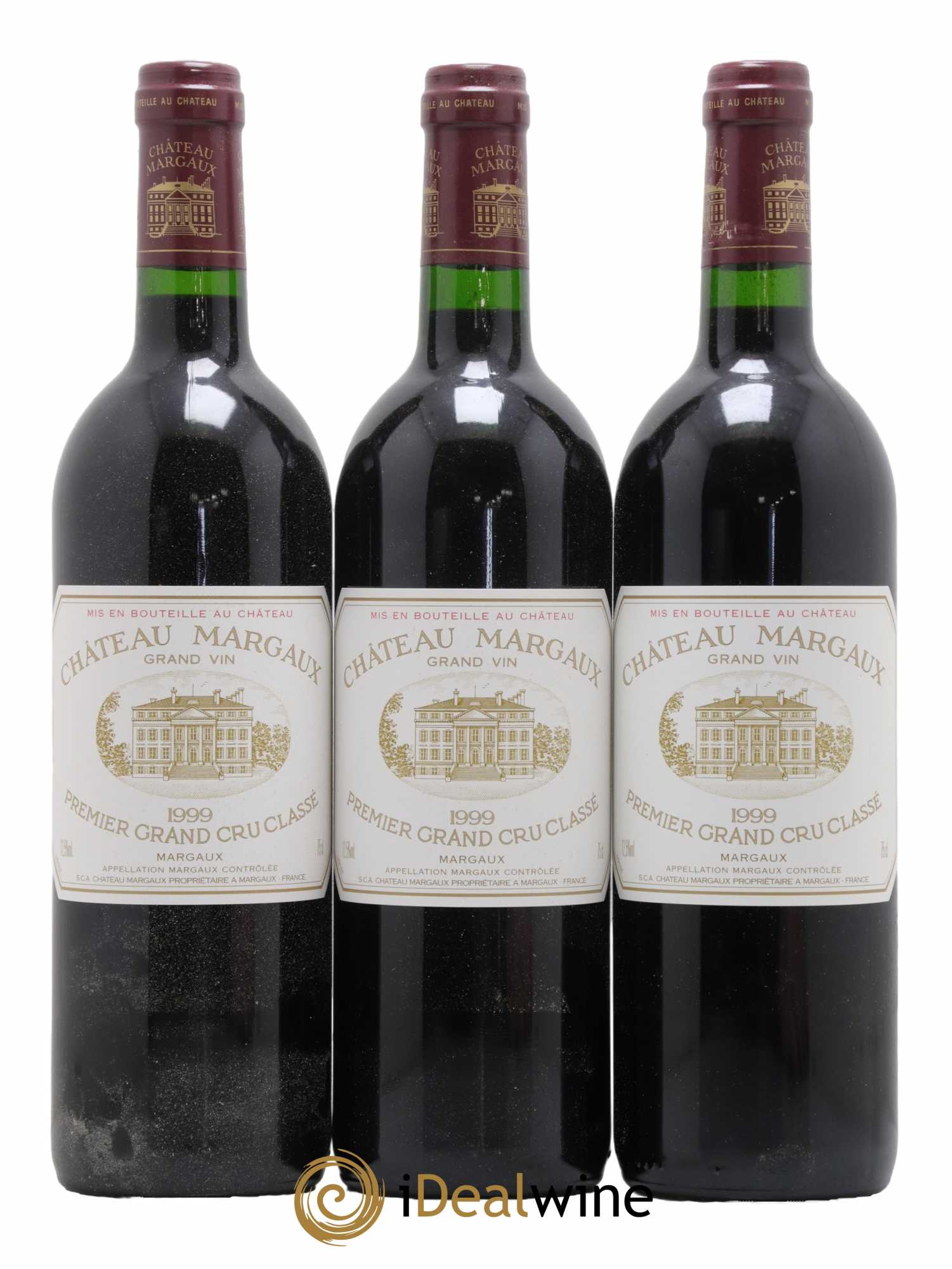 Château Margaux 1er Grand Cru Classé 1999 - Lot de 6 bouteilles - 1