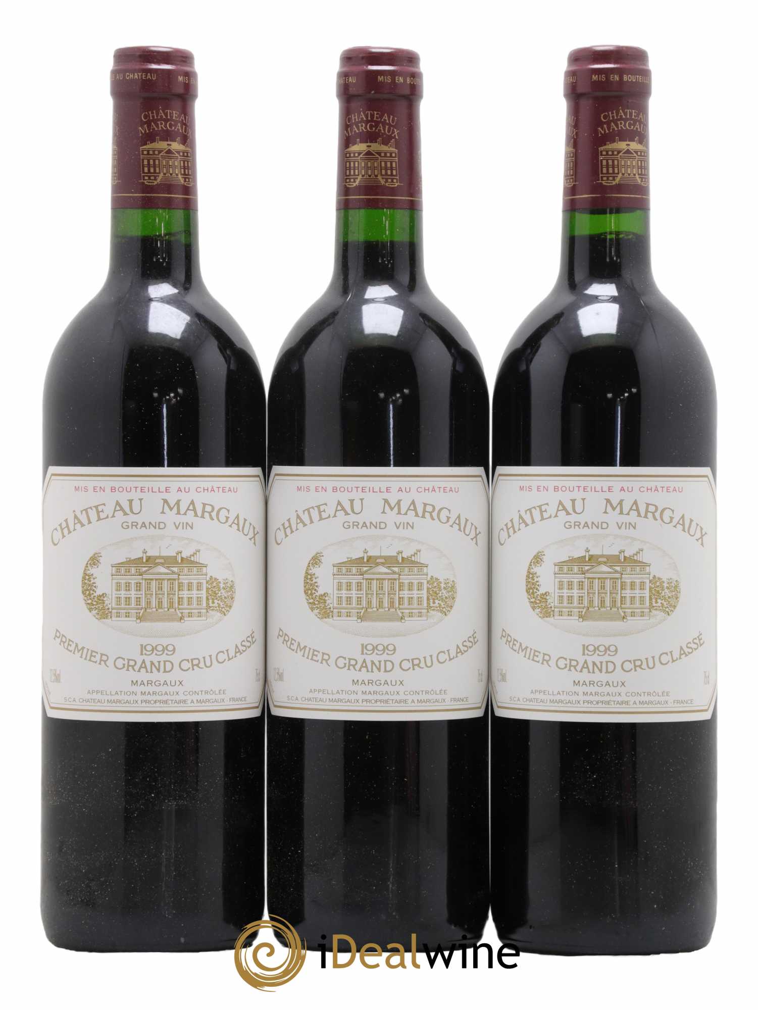 Château Margaux 1er Grand Cru Classé 1999 - Lot de 6 bouteilles - 2