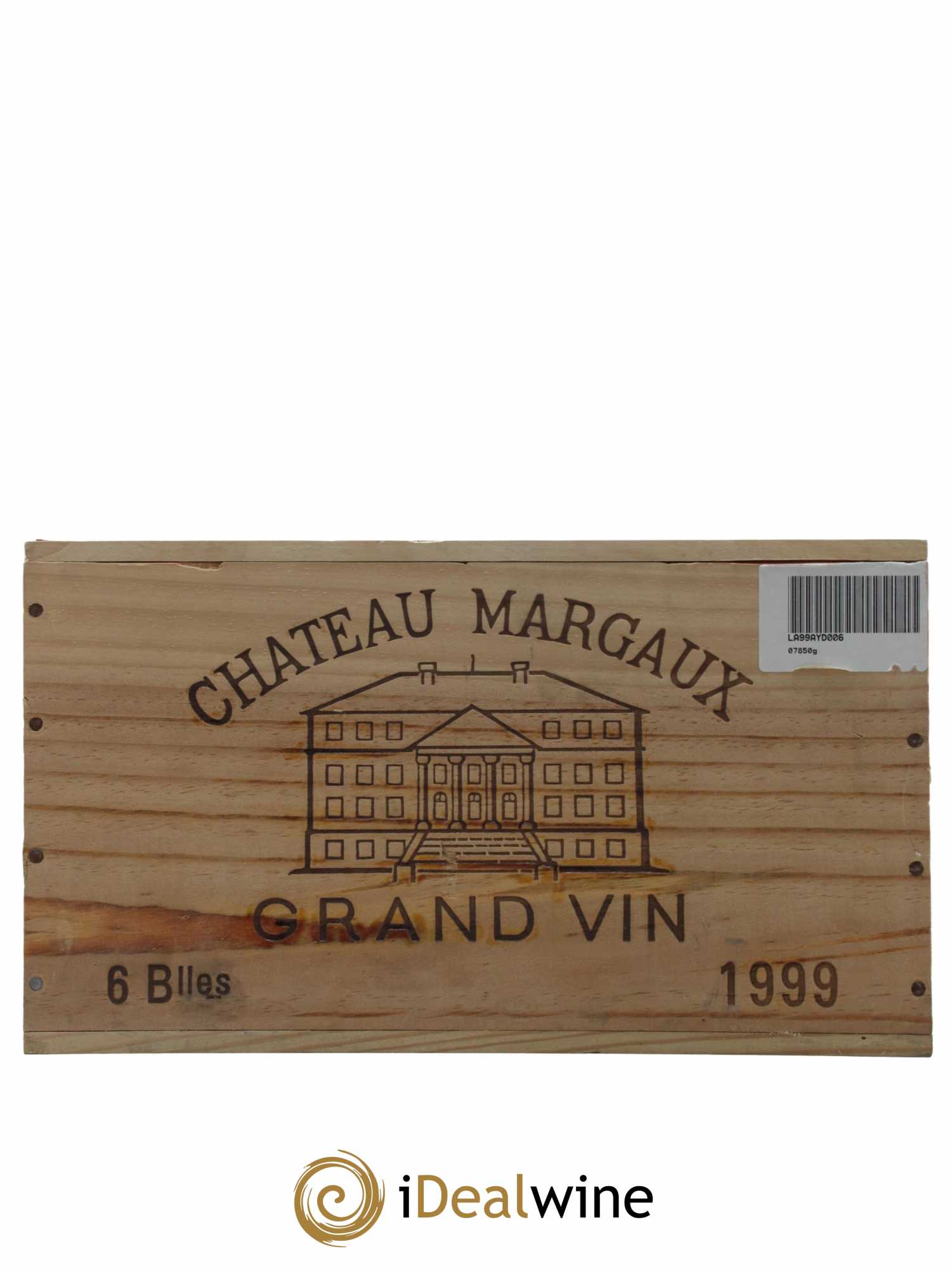 Château Margaux 1er Grand Cru Classé 1999 - Lot de 6 bouteilles - 4