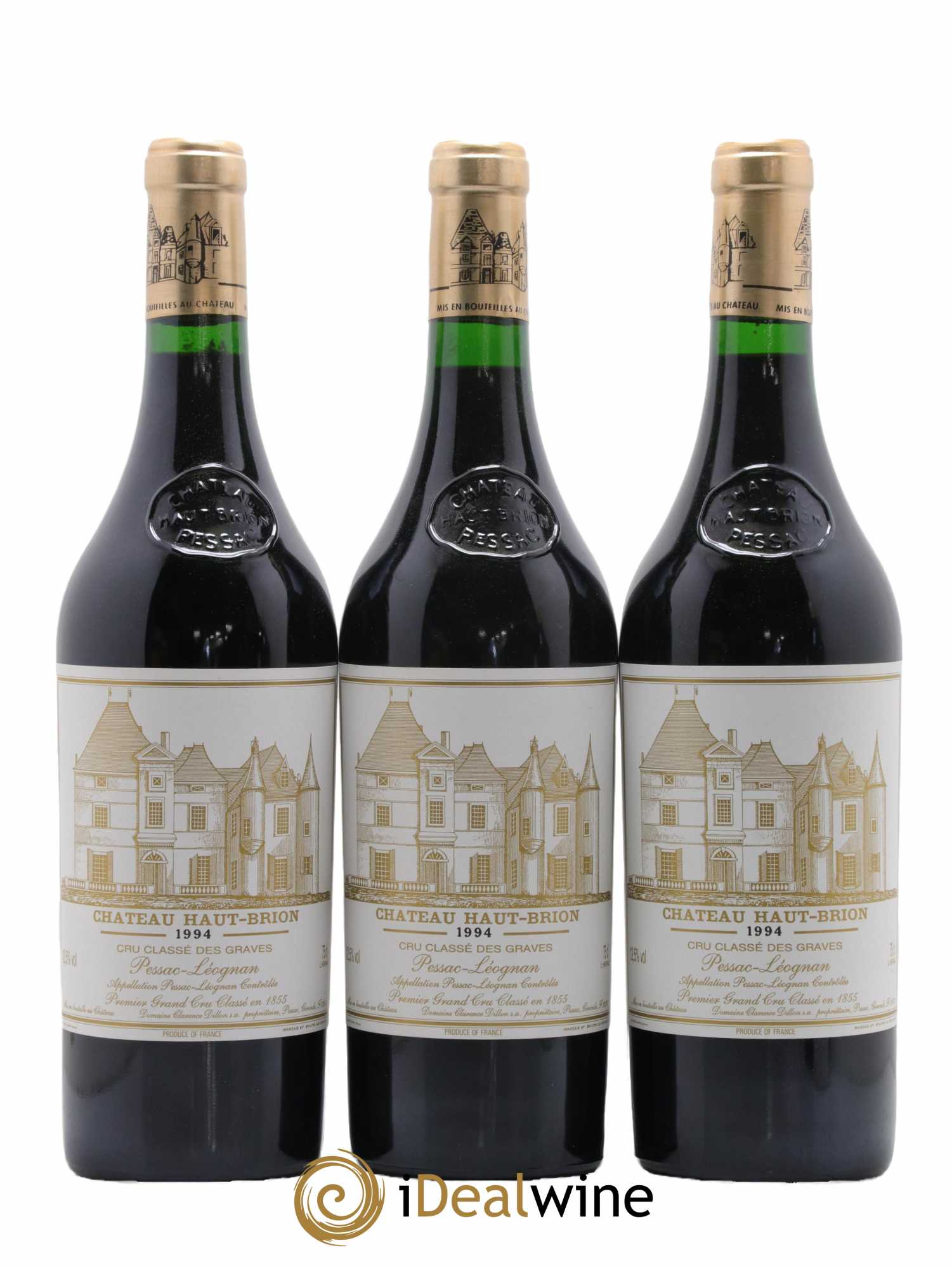 Château Haut Brion 1er Grand Cru Classé 1994 - Lot de 12 bouteilles - 2