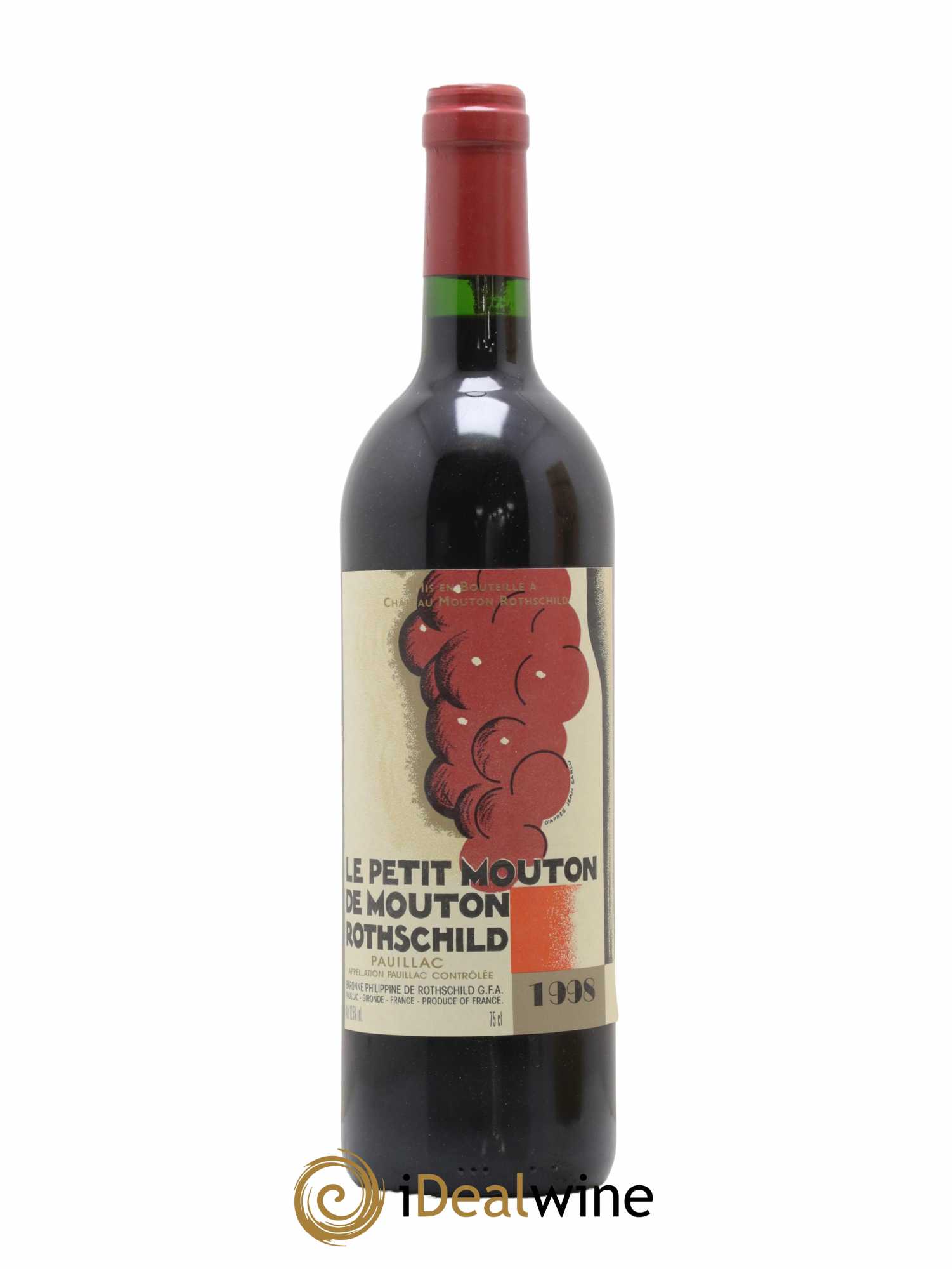 Petit Mouton Second Vin 1998 - Lotto di 1 bottiglia - 1