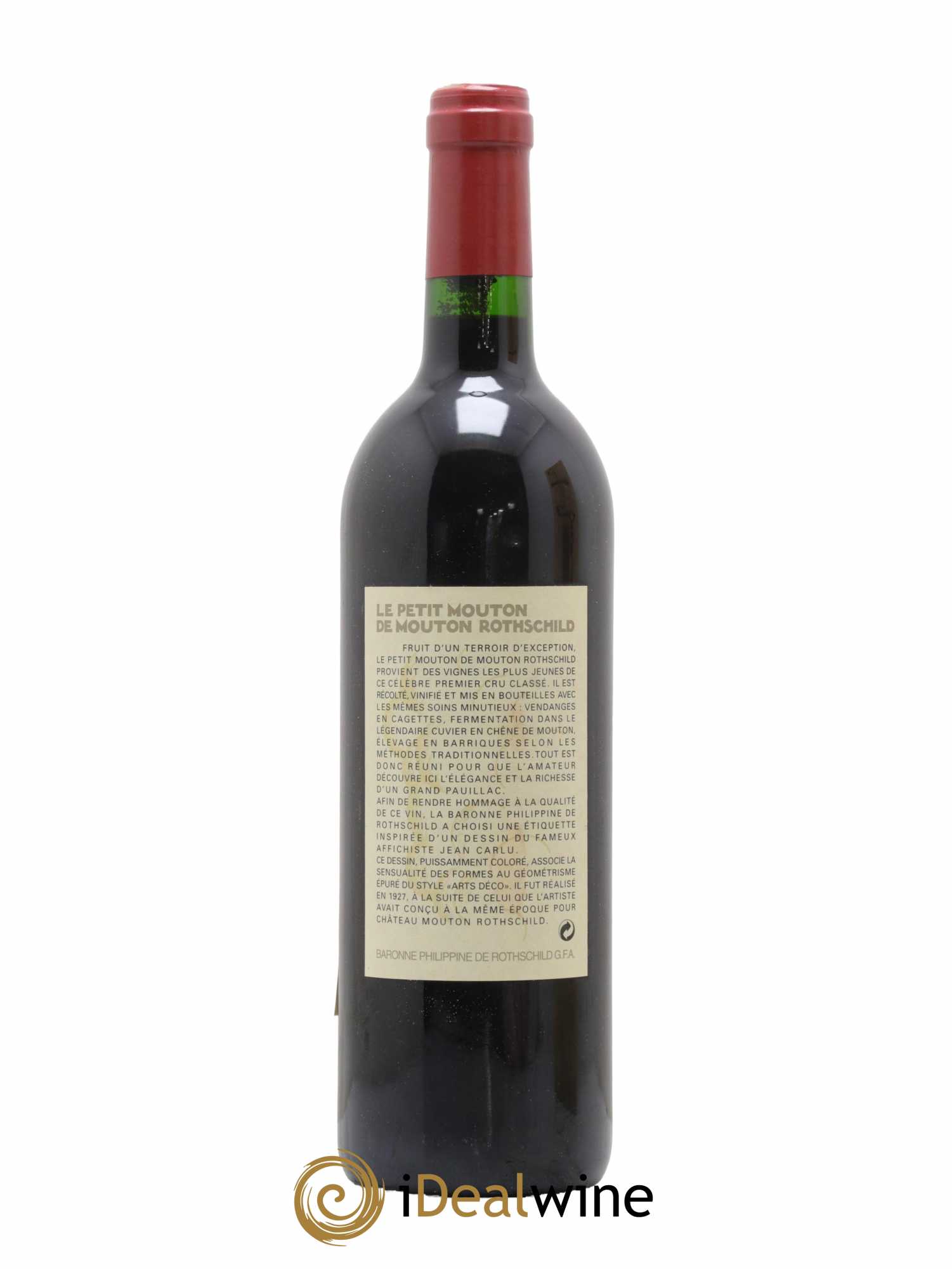 Petit Mouton Second Vin 1998 - Lotto di 1 bottiglia - 2
