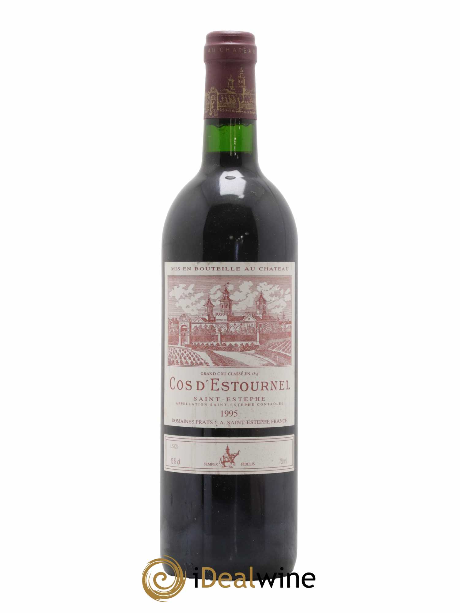 Cos d'Estournel 2ème Grand Cru Classé 1995 - Lot de 1 bouteille - 0