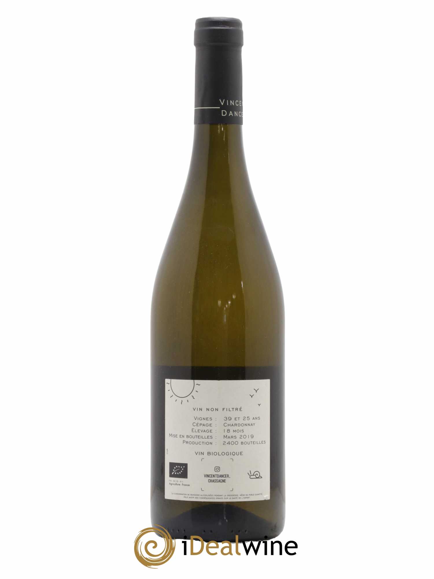 Chassagne-Montrachet 1er Cru La Romanée Vincent Dancer 2017 - Lot de 1 bouteille - 1