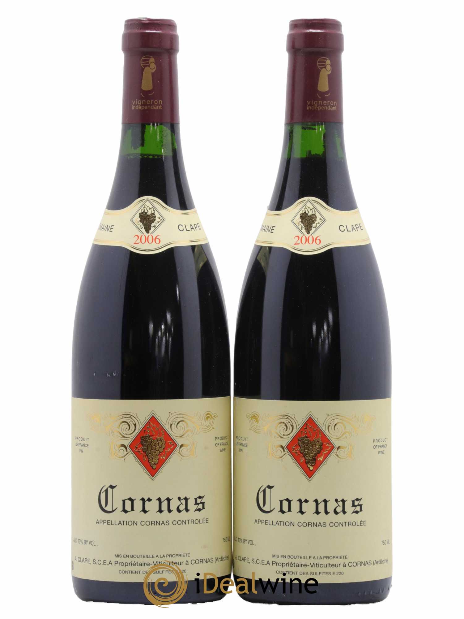 Cornas Auguste Clape 2006 - Lot de 2 bouteilles - 0