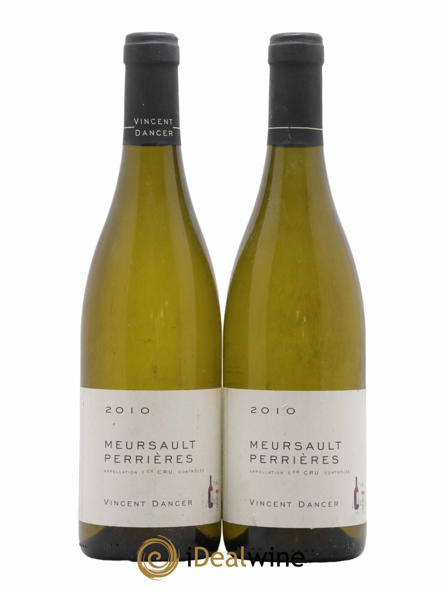 Meursault 1er Cru Perrières Vincent Dancer 2010 - Lot de 2 bouteilles - 0