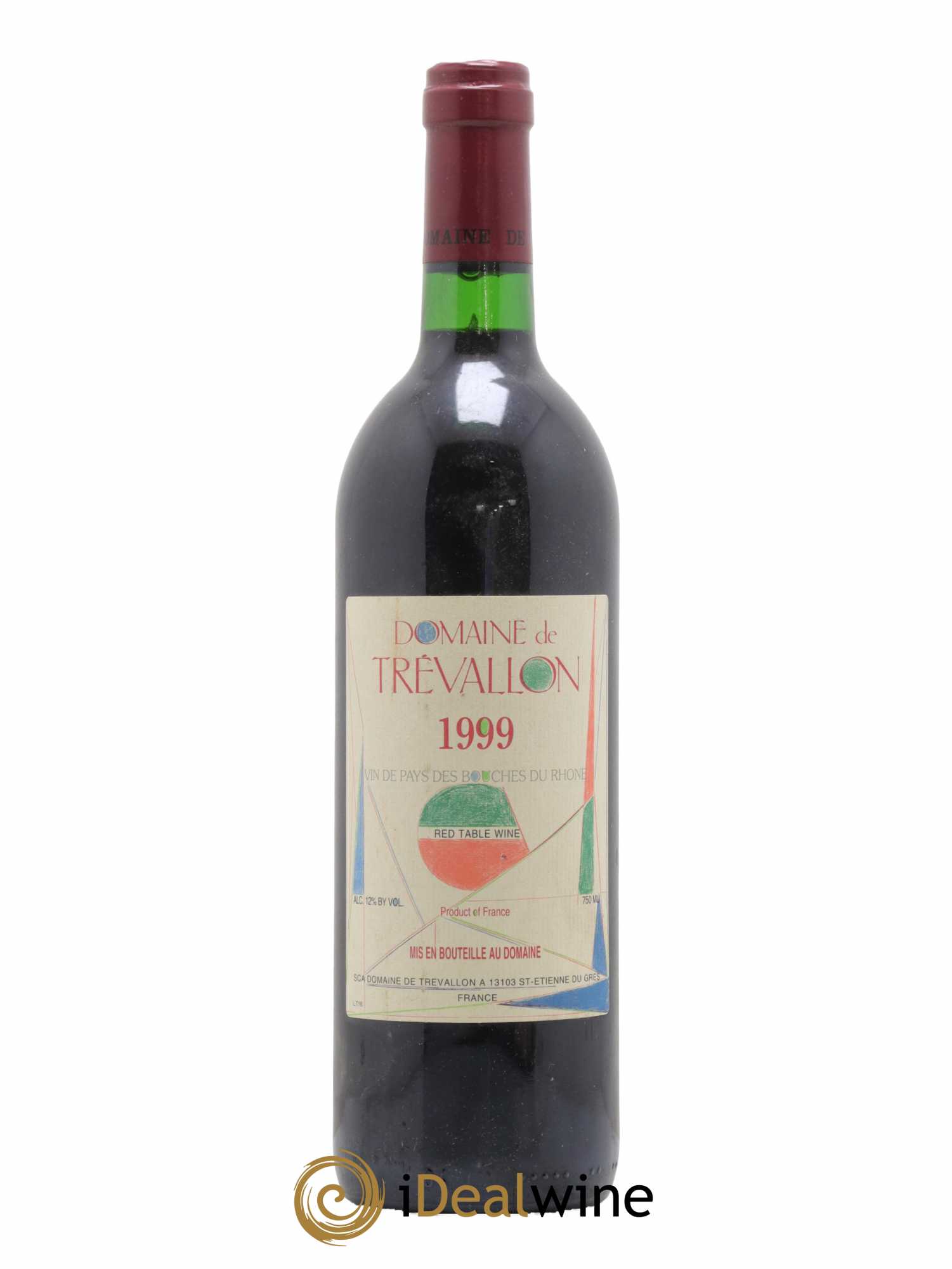 VDP Bouches du Rhône Trévallon (Domaine de) Eloi Dürrbach 1999 - Lot de 1 bouteille - 0