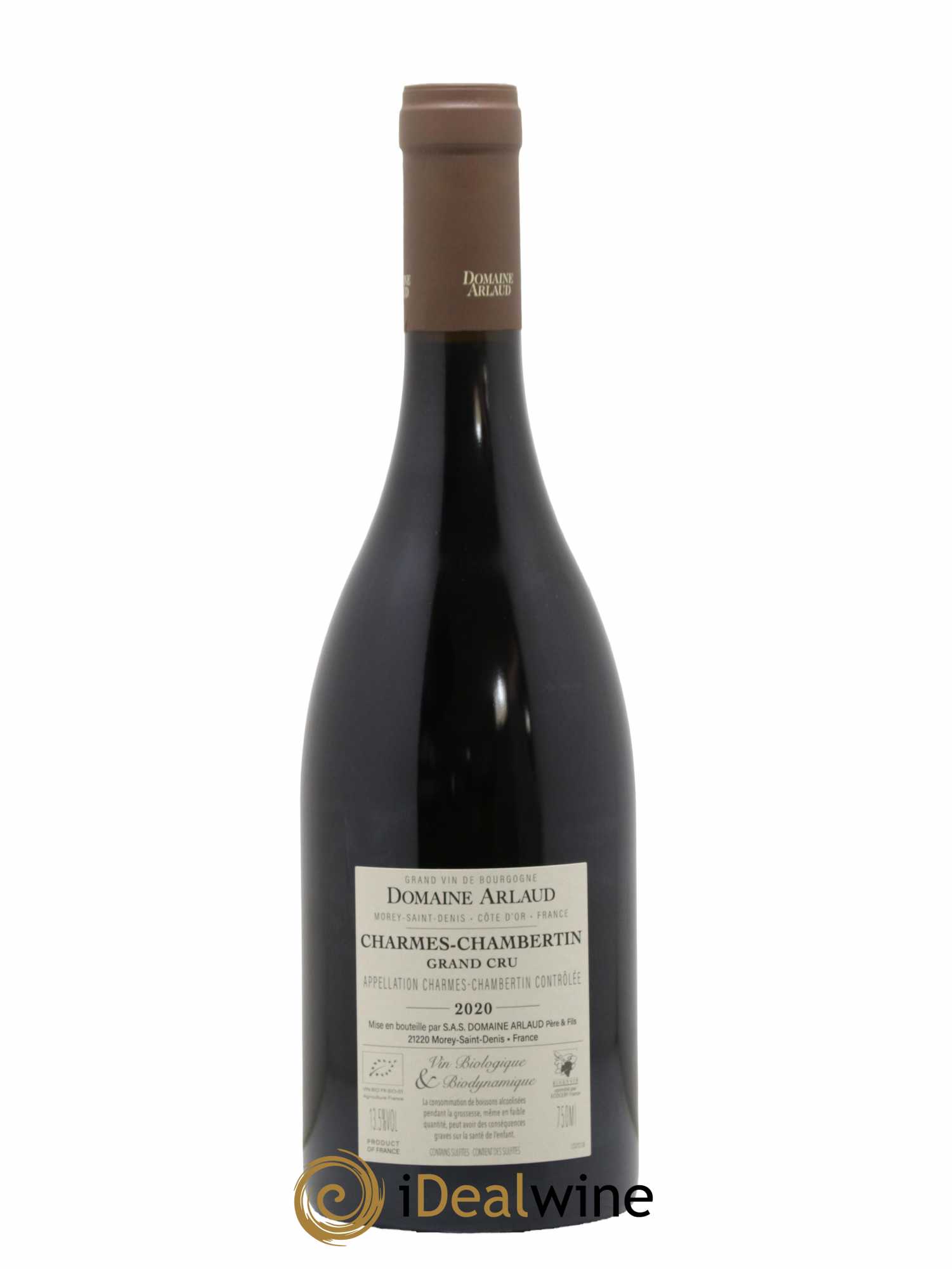 Charmes-Chambertin Grand Cru Arlaud 2020 - Lot de 1 bouteille - 1