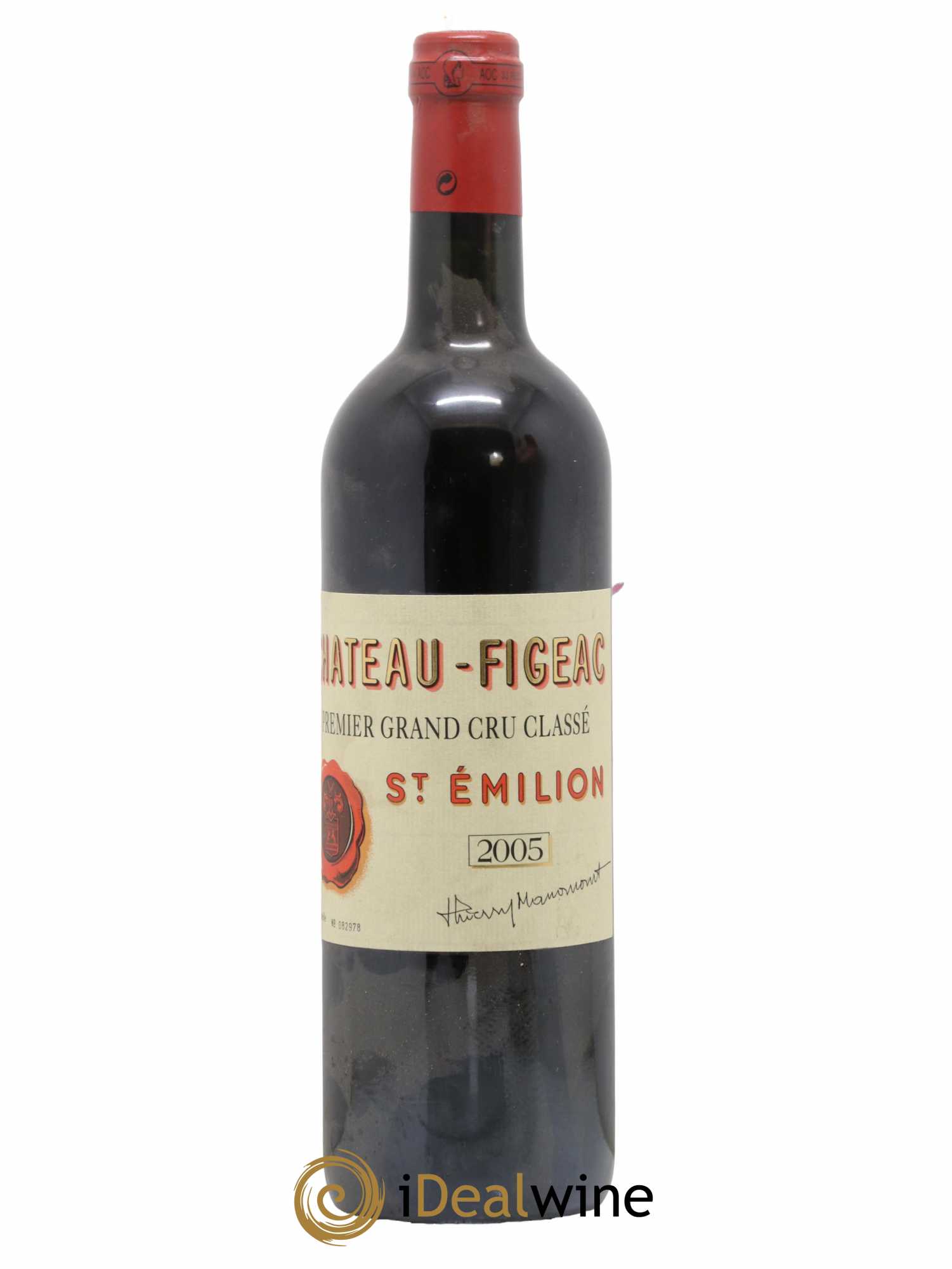 Château Figeac 1er Grand Cru Classé A 2005 - Lot de 1 bouteille - 0