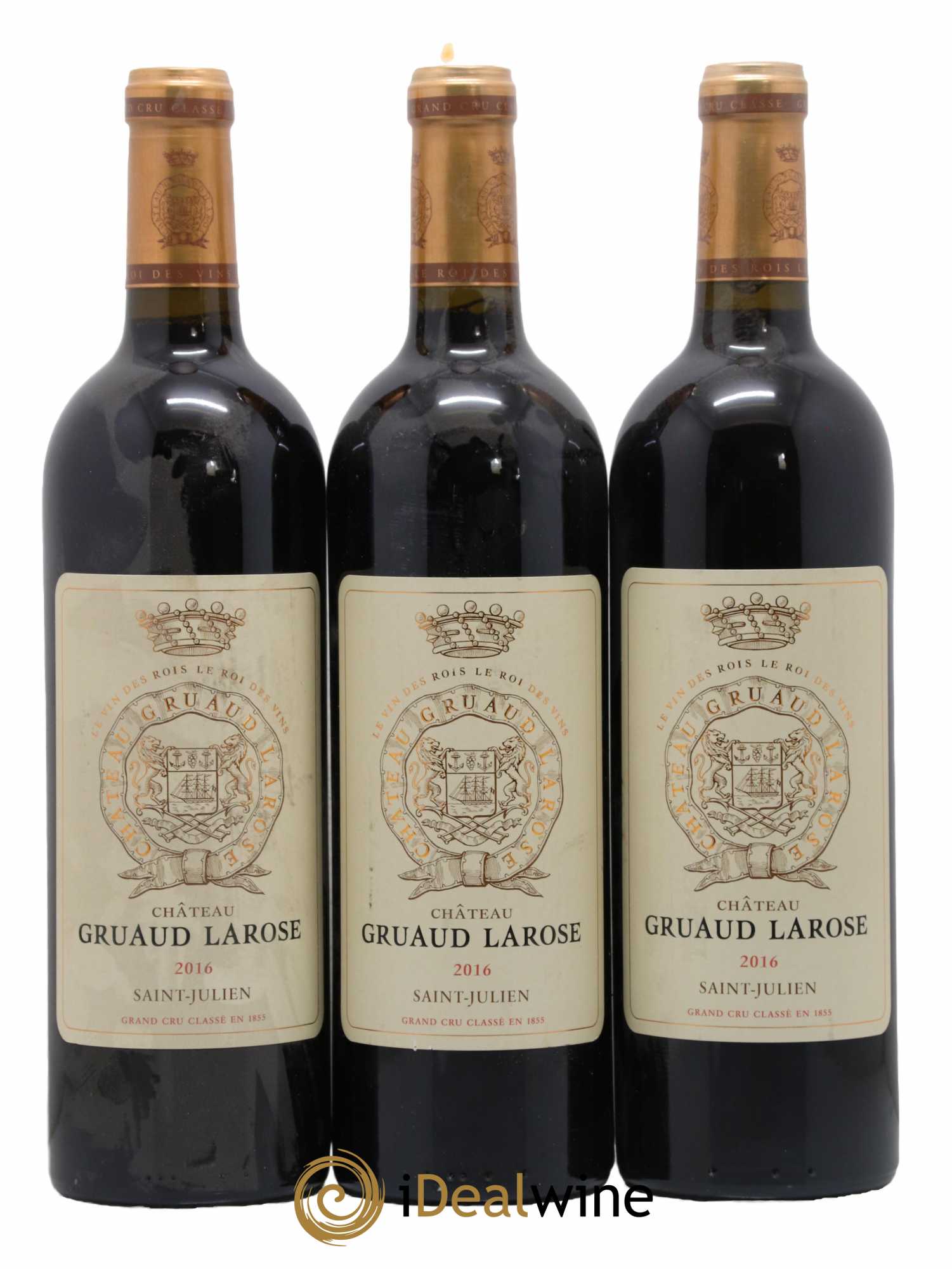 Château Gruaud Larose 2ème Grand Cru Classé 2016 - Lot de 3 bouteilles - 0