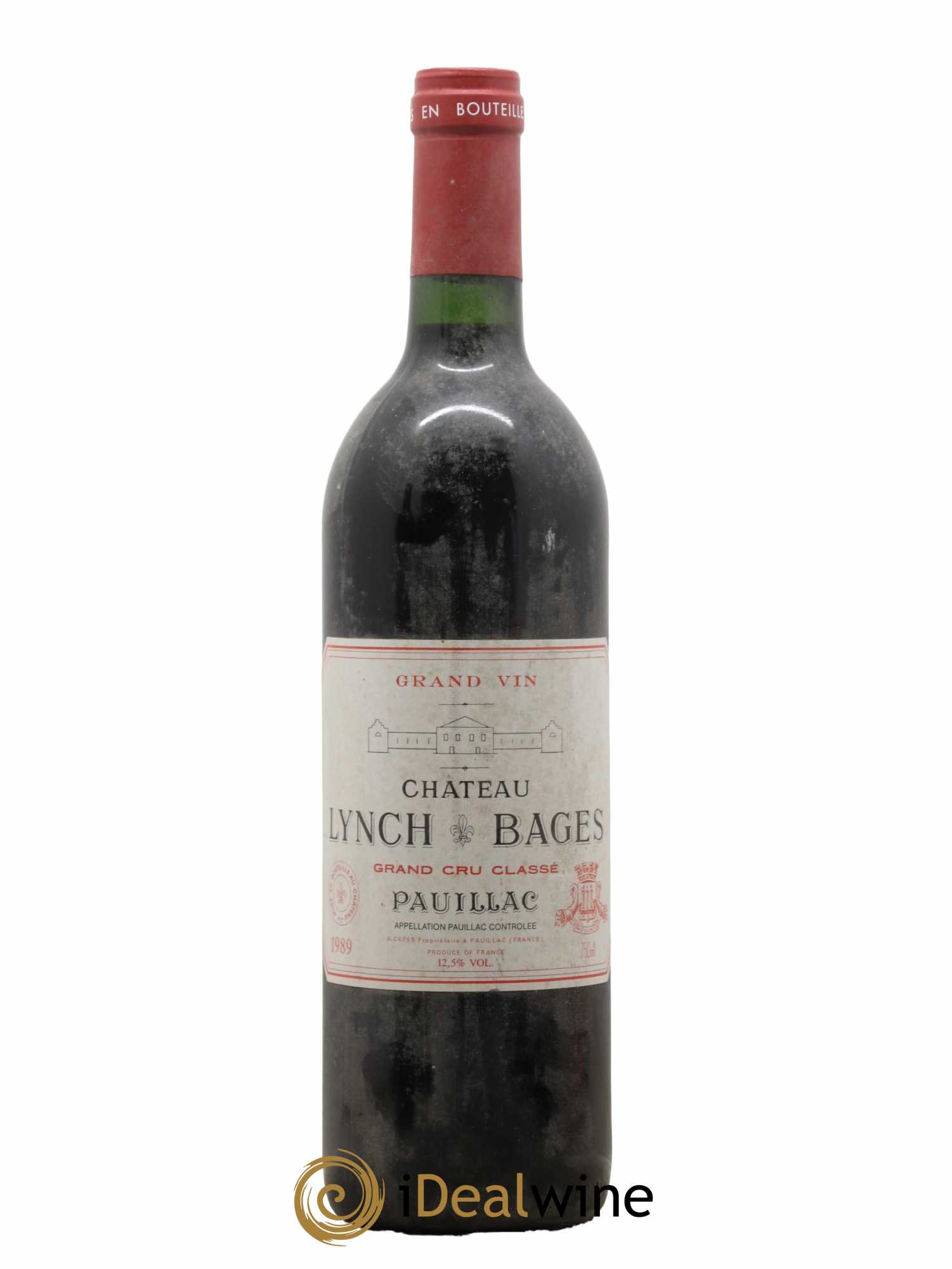Château Lynch Bages 5ème Grand Cru Classé 1989 - Lot de 1 bouteille - 0