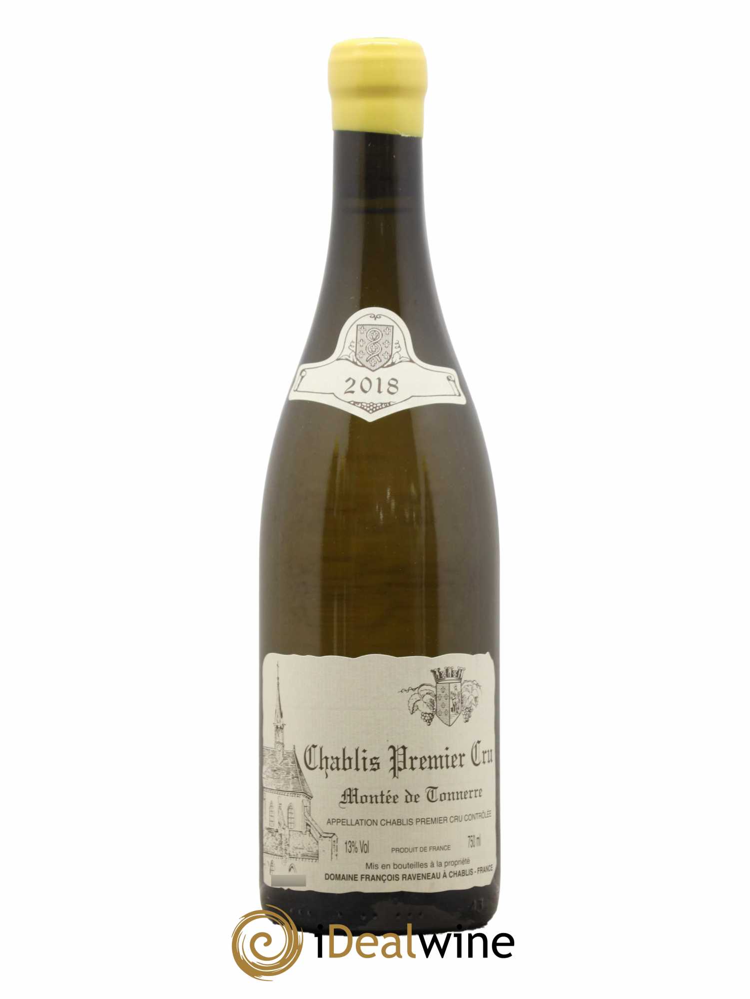 Chablis 1er Cru Montée de Tonnerre Raveneau (Domaine) 2018 - Lot de 1 bouteille - 0