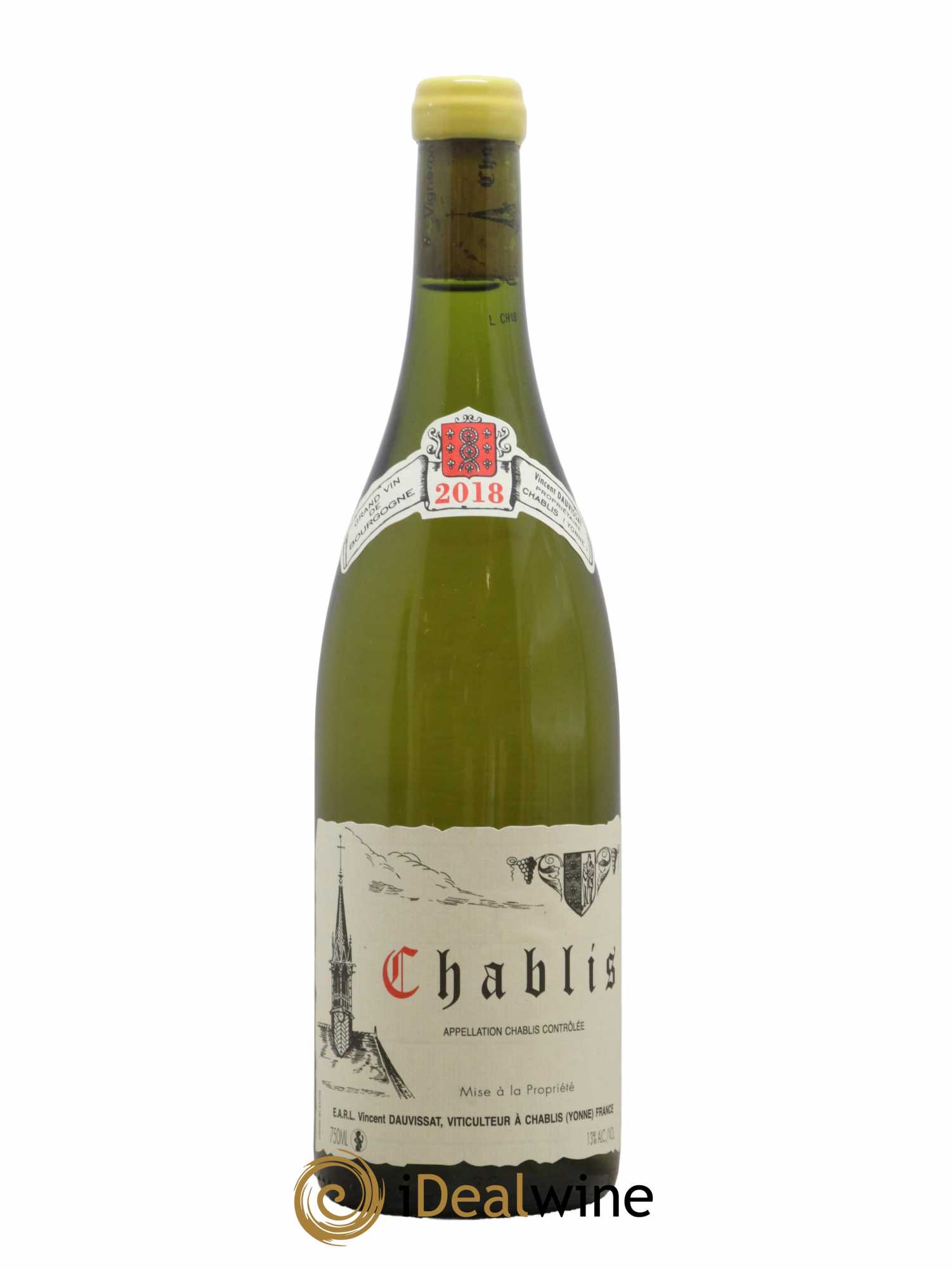 Chablis Vincent Dauvissat (Domaine) 2018 - Lot de 1 bouteille - 0