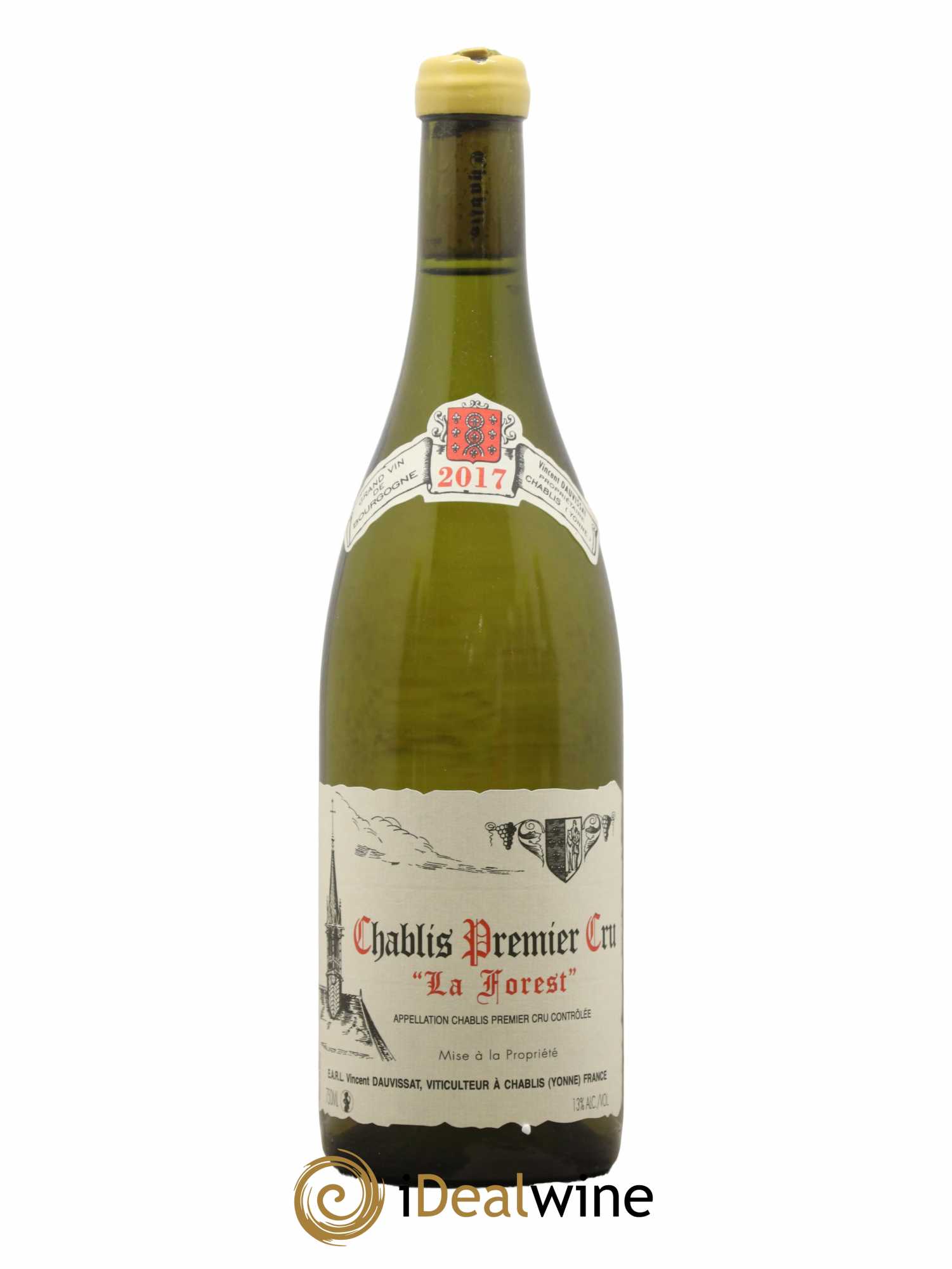 Chablis 1er Cru La Forest Vincent Dauvissat (Domaine) 2017 - Lot de 1 bouteille - 0