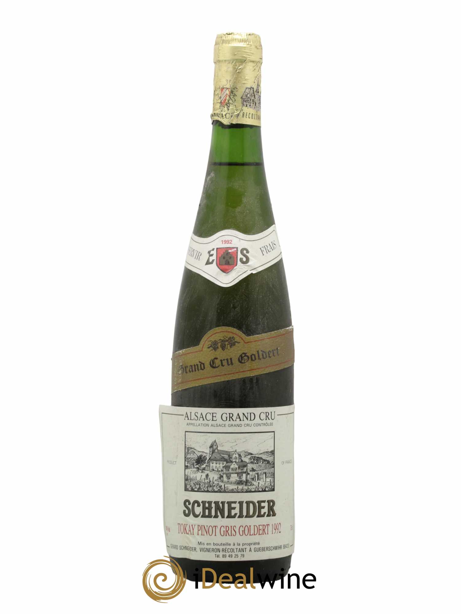 Pinot Gris (Tokay) Grand Cru Golberg Domaine Schneider 1992 - Lot de 2 bouteilles - 0