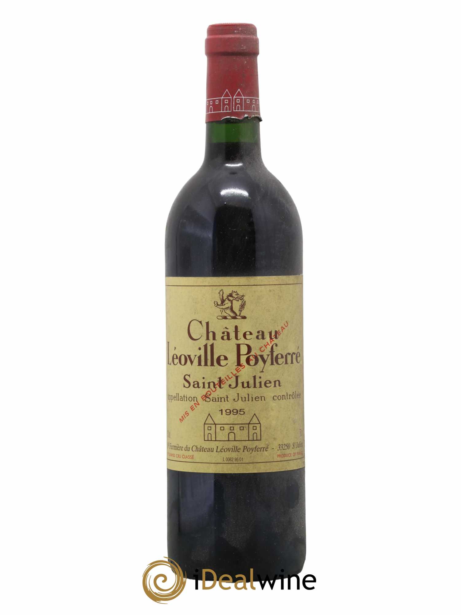Château Léoville Poyferré 2ème Grand Cru Classé 1995 - Lot de 2 bouteilles - 0