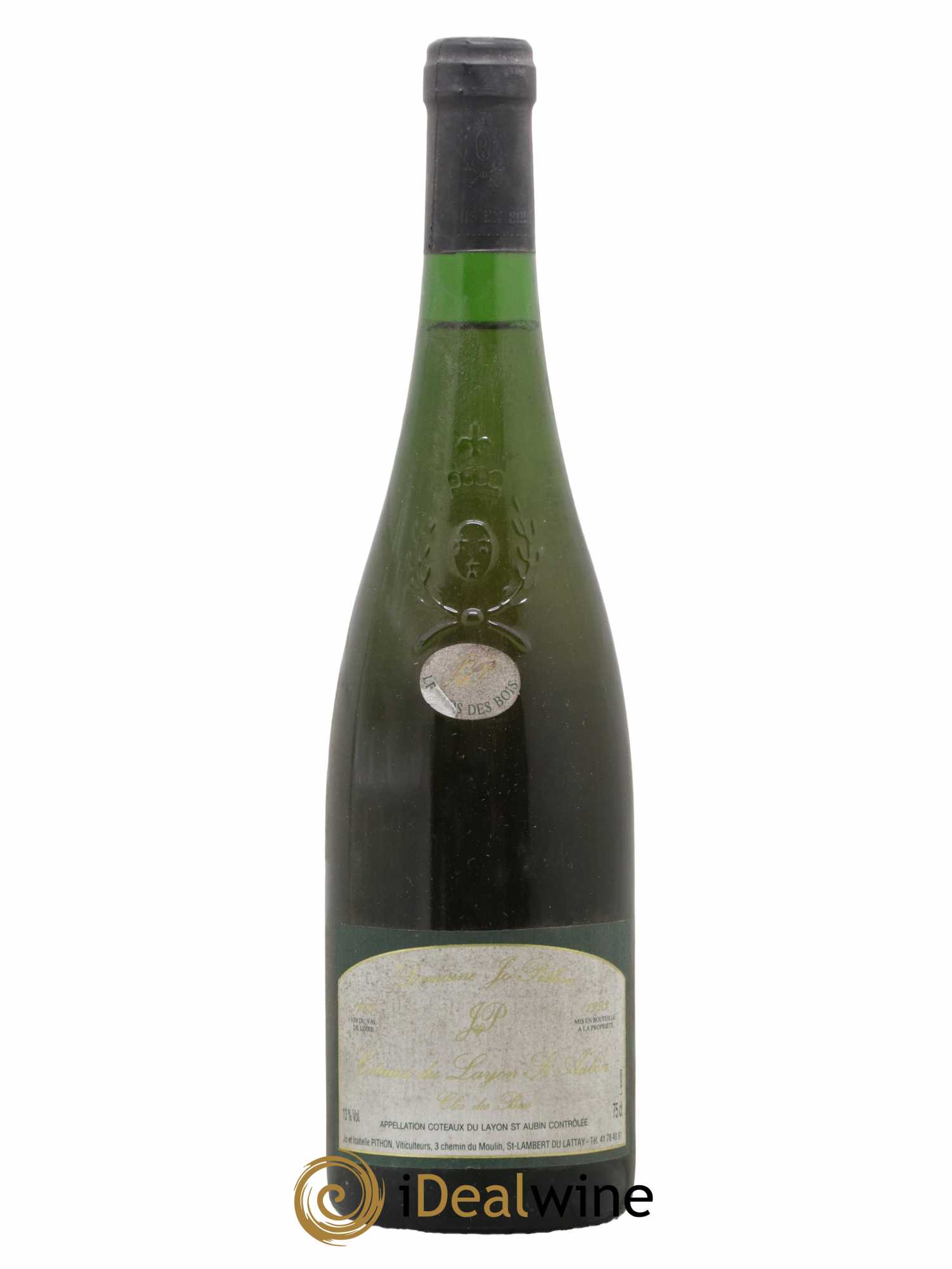 Coteaux du Layon Saint Aubin Clos des Bois Domaine Jo Pithon 1993 - Lotto di 1 bottiglia - 0