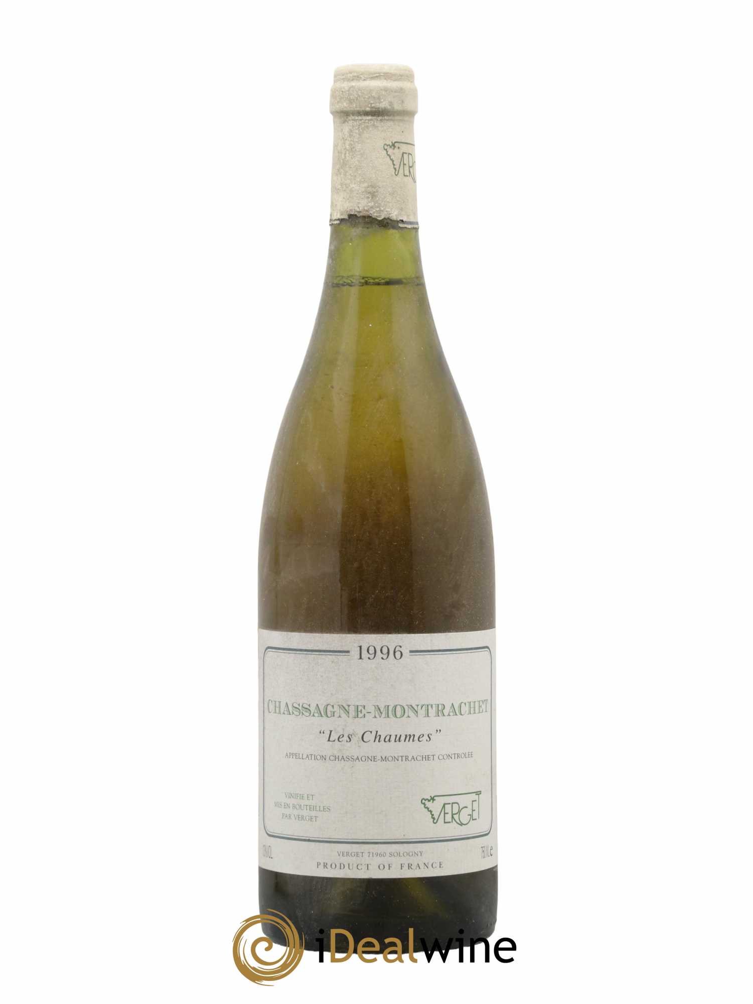 Chassagne-Montrachet Les Chaumes Domaine Verget 1996 - Lot de 1 bouteille - 0