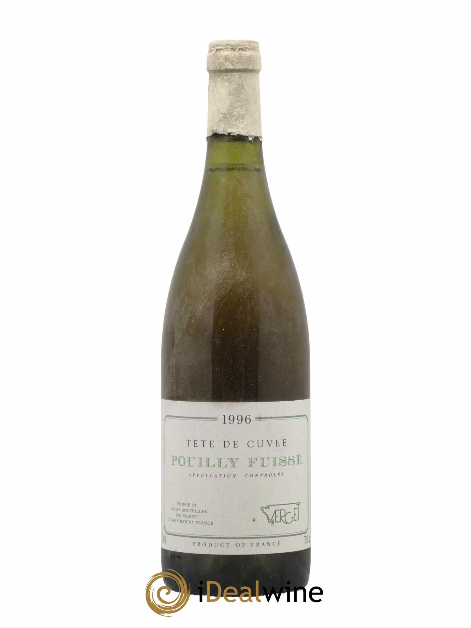 Pouilly-Fuissé Tête de Cuvée Domaine Verget 1996 - Lot de 1 bouteille - 0