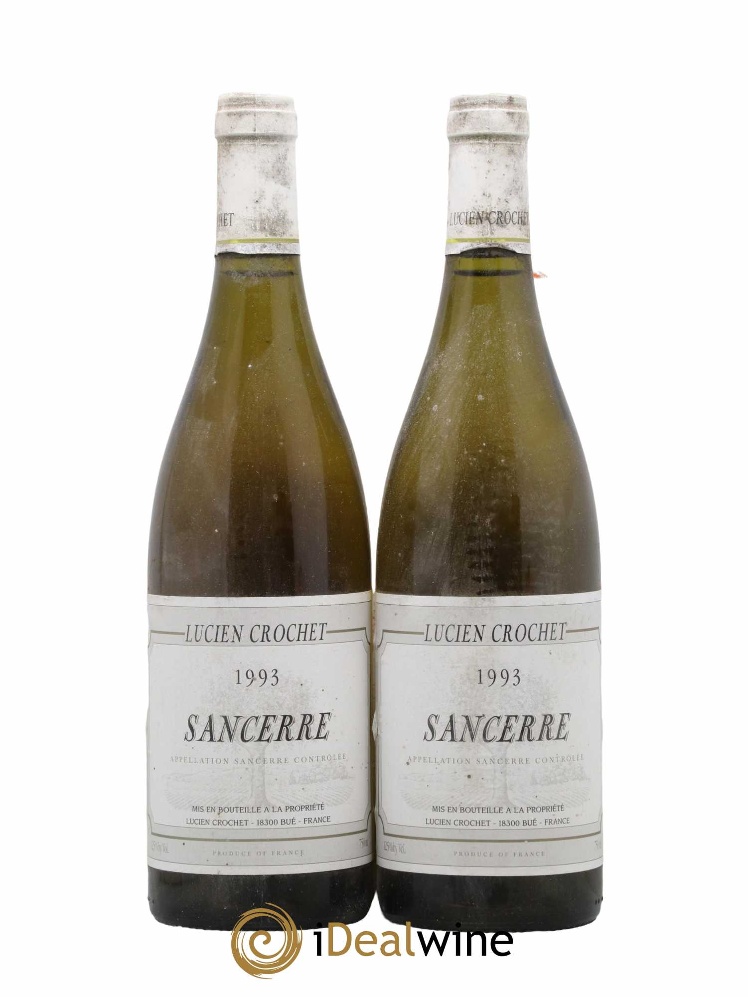 Sancerre Lucien Crochet 1993 - Lot de 2 bouteilles - 0