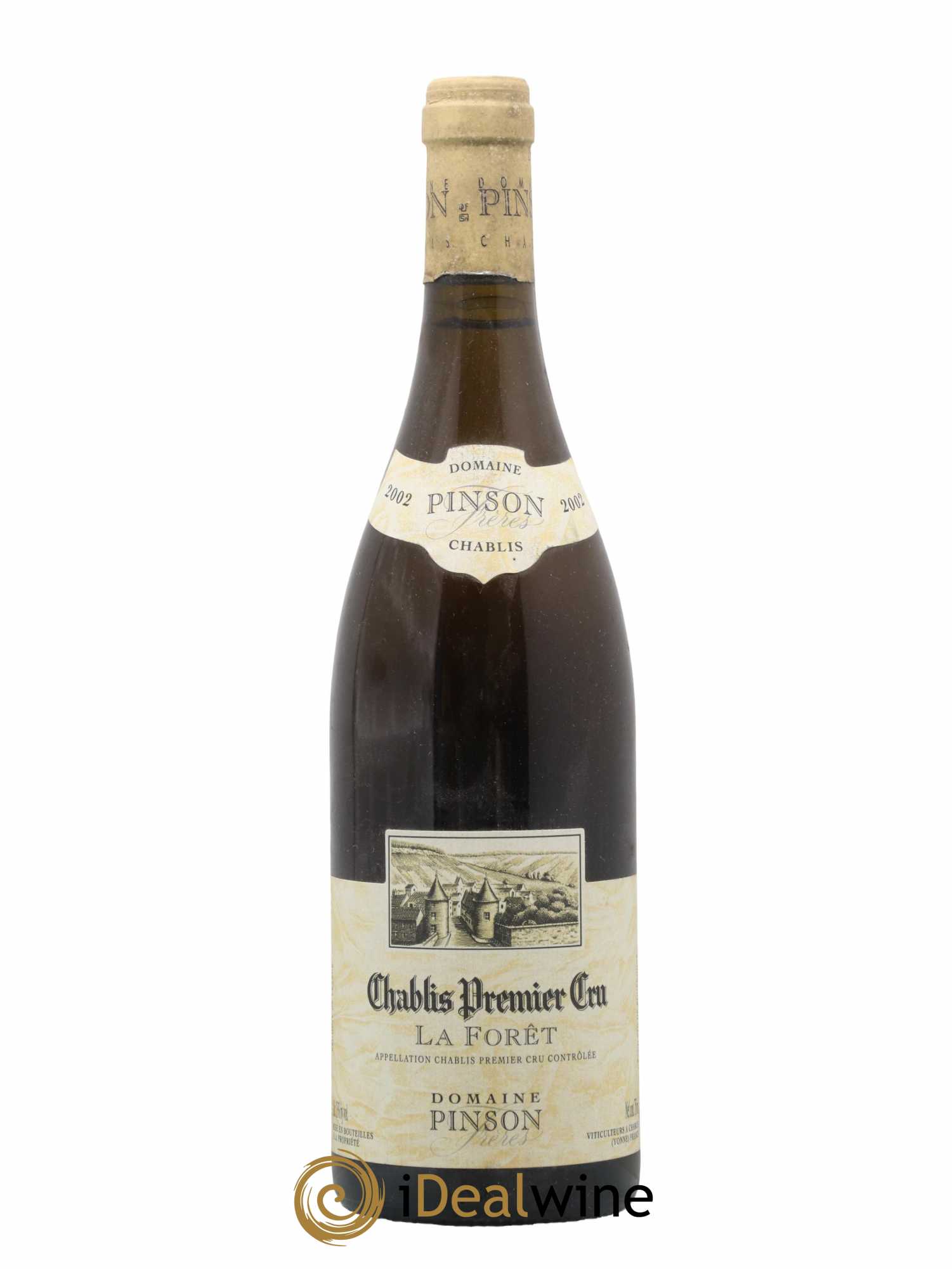 Chablis 1er Cru La Forêt Pinson Frères (Domaine) 2002 - Lot de 1 bouteille - 0