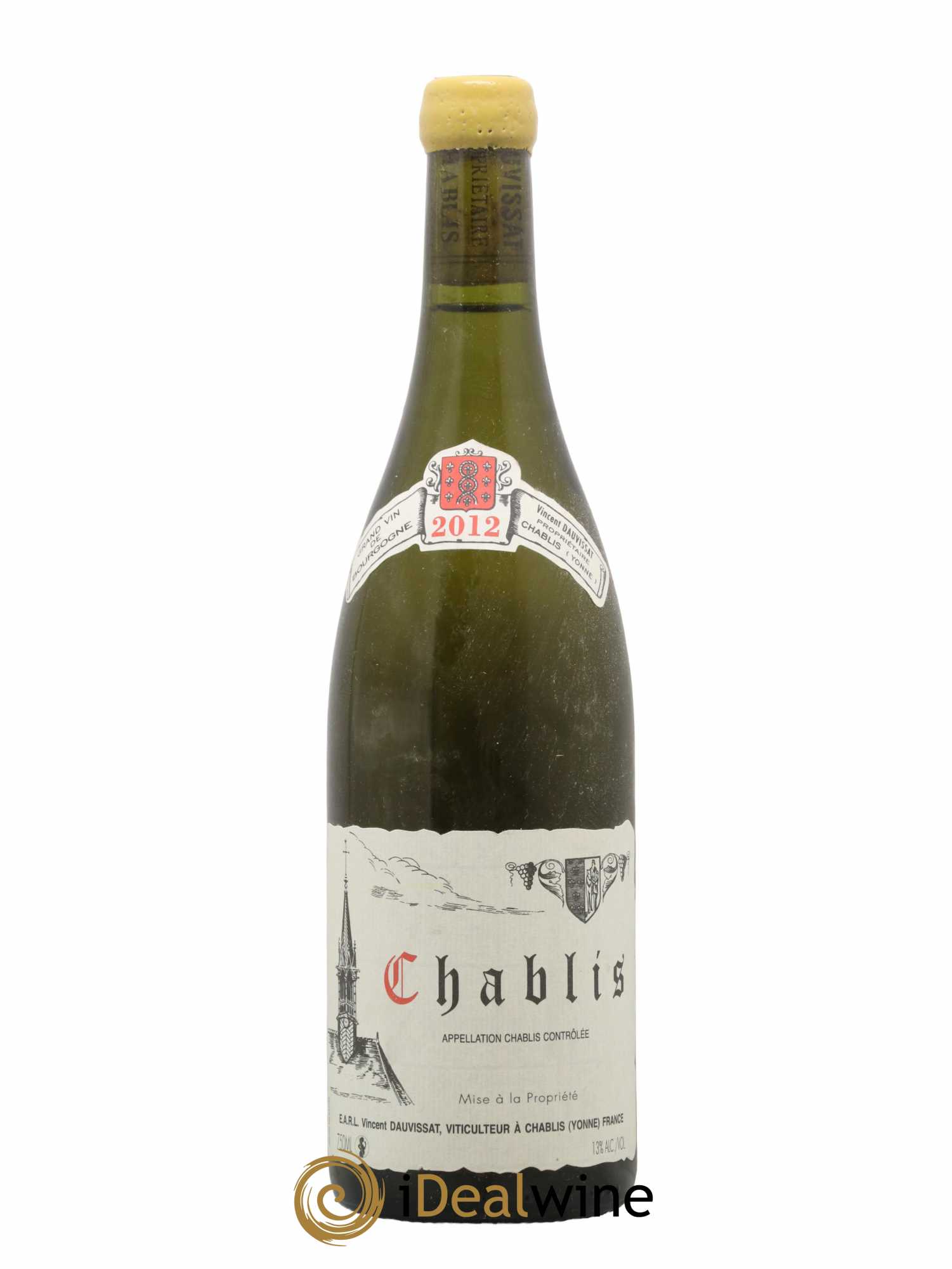 Chablis Vincent Dauvissat (Domaine) 2012 - Posten von 1 Flasche - 0