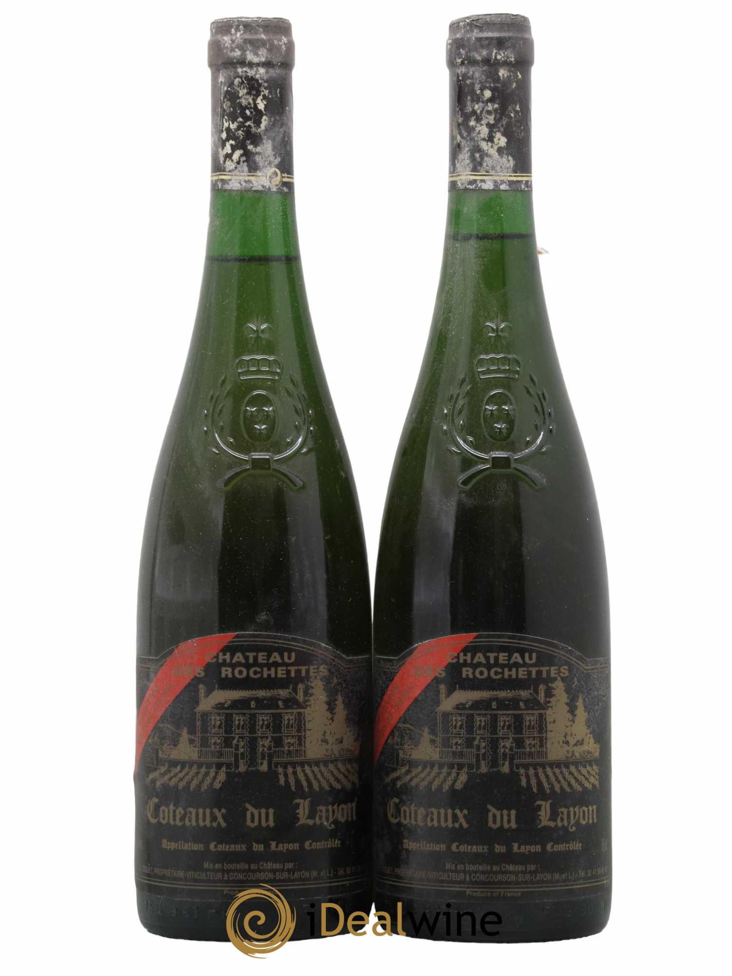 Coteaux du Layon Vieilles vignes Château des Rochettes 1992 - Lotto di 2 bottiglie - 0