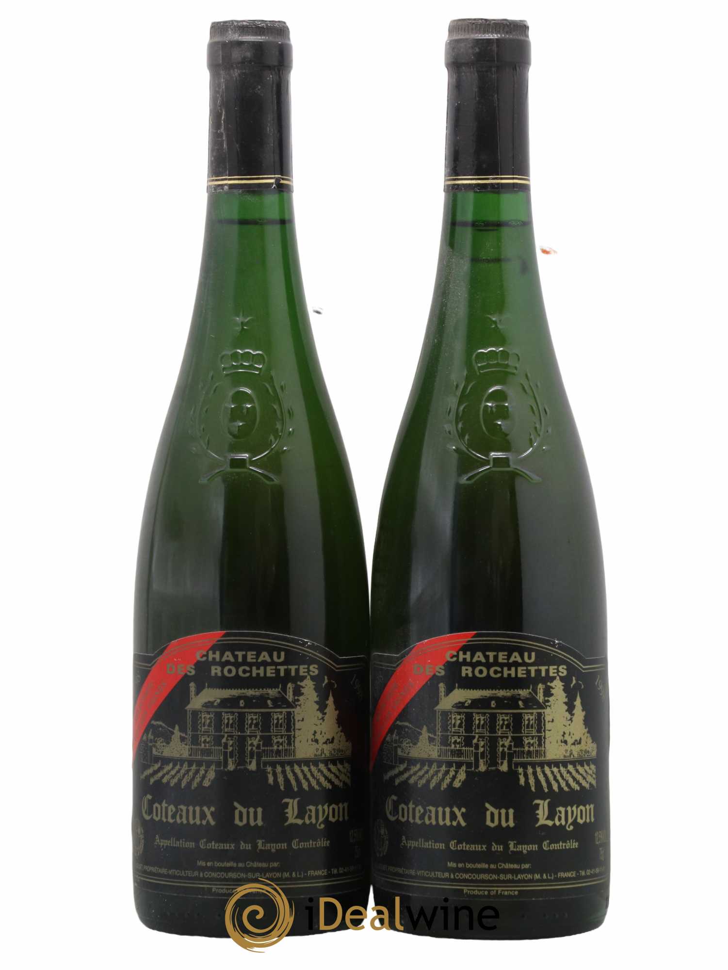 Coteaux du Layon Vieilles vignes Château des Rochettes 1998 - Lotto di 2 bottiglie - 0
