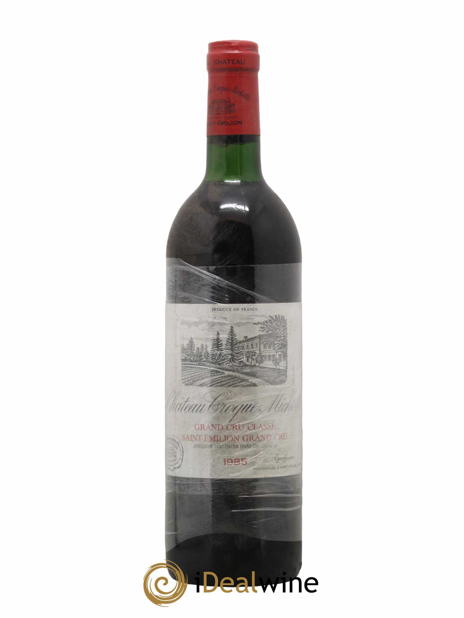Château Croque Michotte 1985 - Lot de 1 bouteille - 0