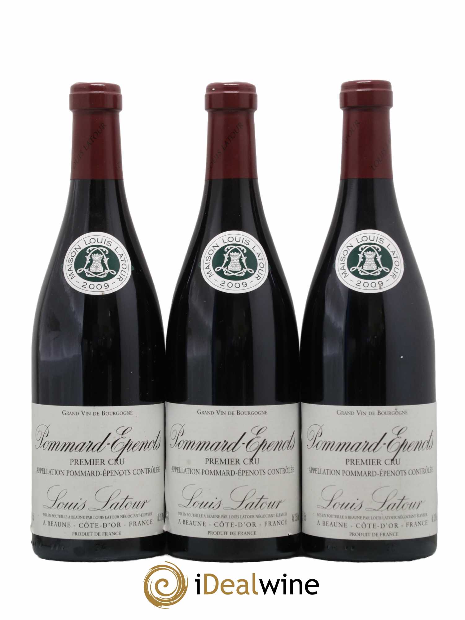 Pommard 1er Cru Les Epenots Louis Latour 2009 - Lot de 3 bouteilles - 0