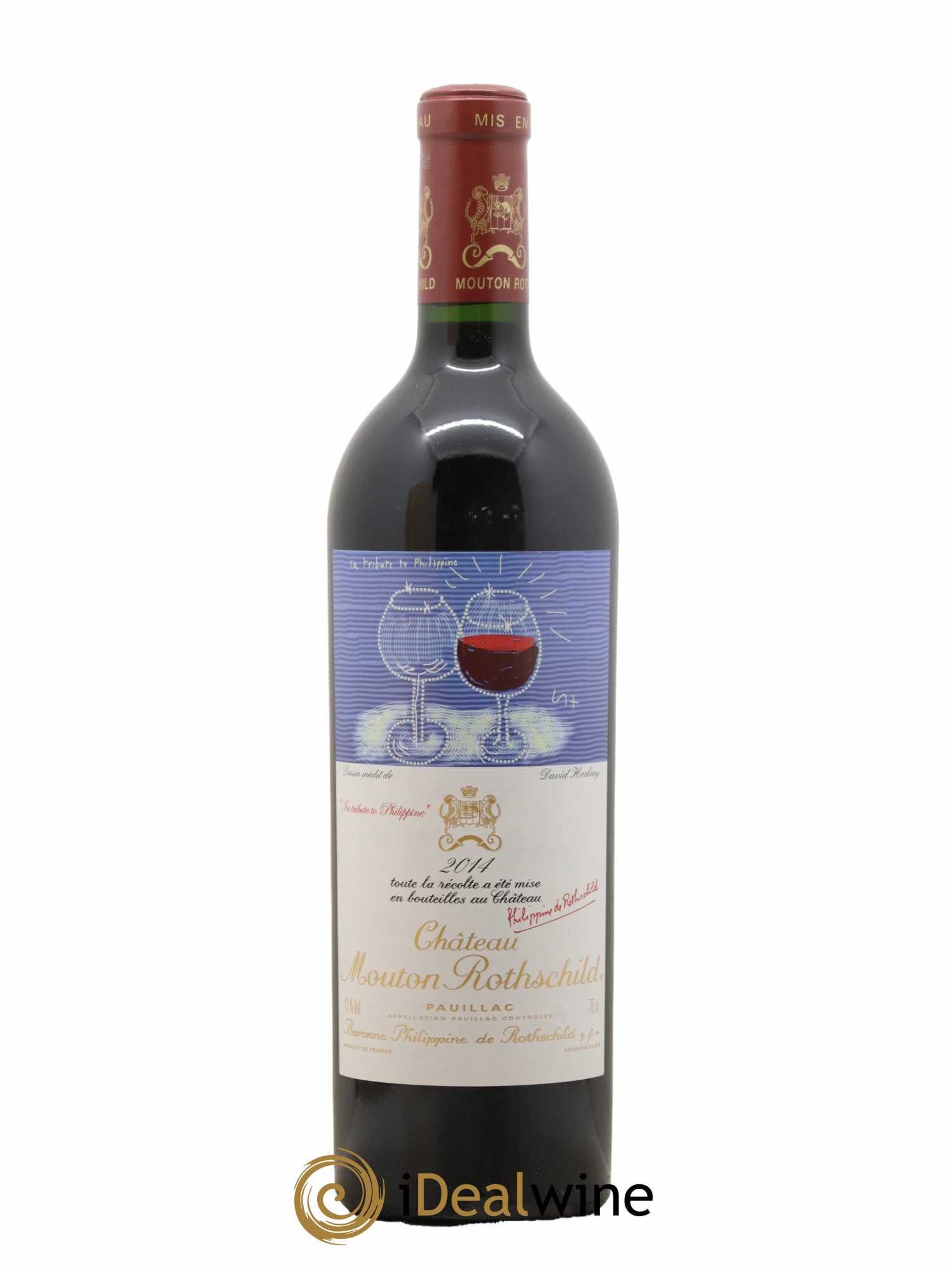 Château Mouton Rothschild 1er Grand Cru Classé 2014 - Lot de 1 bouteille - 1