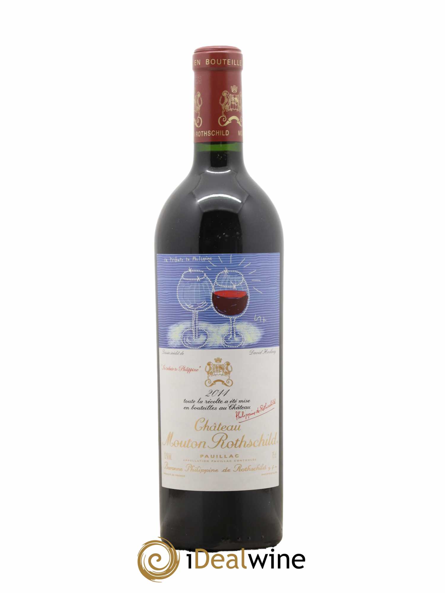 Château Mouton Rothschild 1er Grand Cru Classé 2014 - Lot de 1 bouteille - 1
