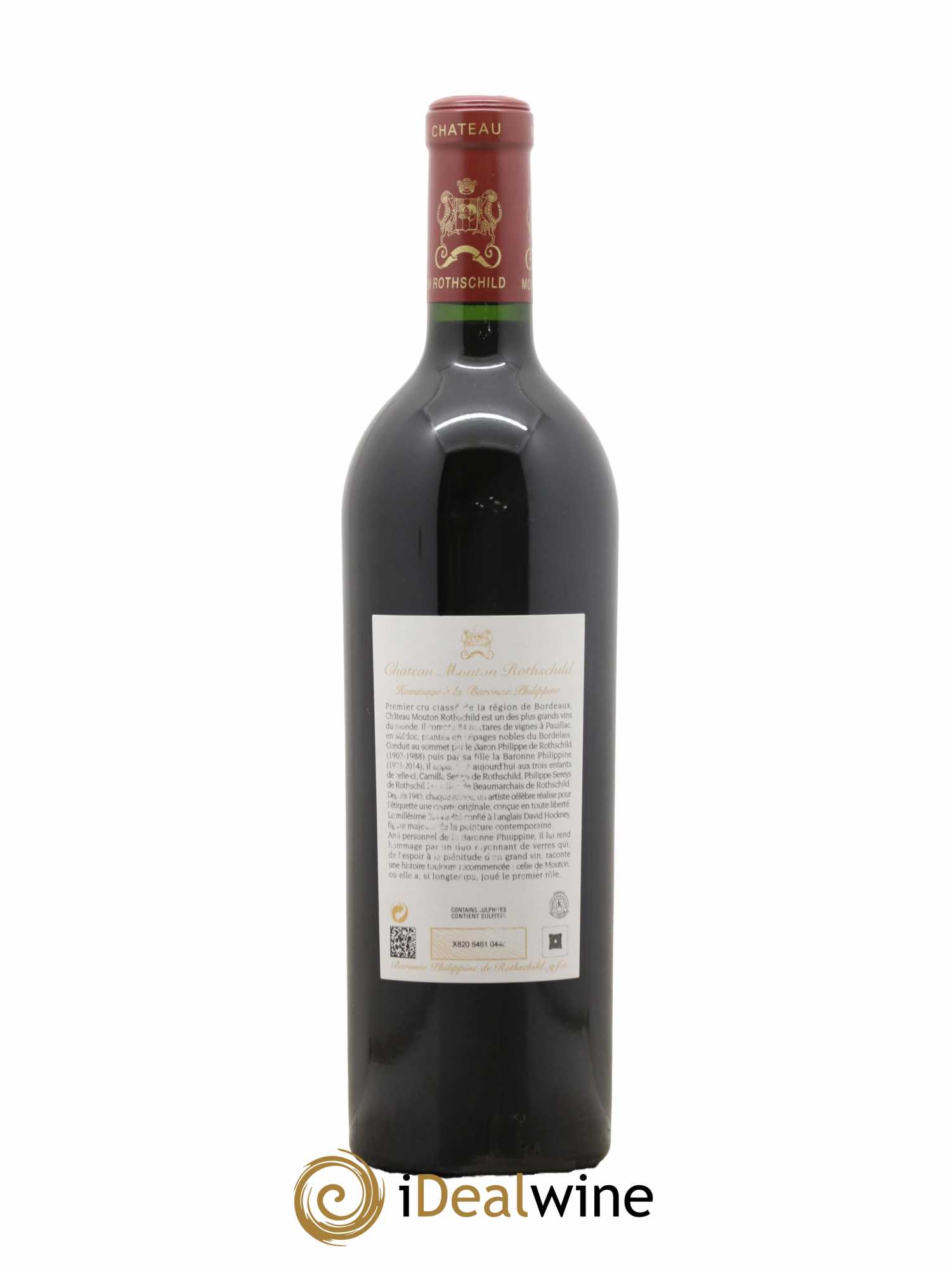 Château Mouton Rothschild 1er Grand Cru Classé 2014 - Lot de 1 bouteille - 2