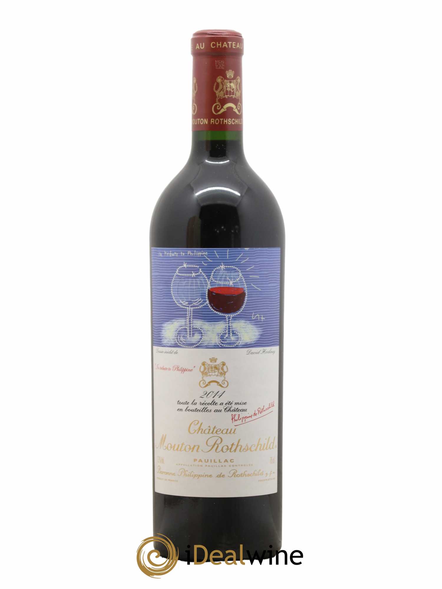 Château Mouton Rothschild 1er Grand Cru Classé 2014 - Lot de 1 bouteille - 1