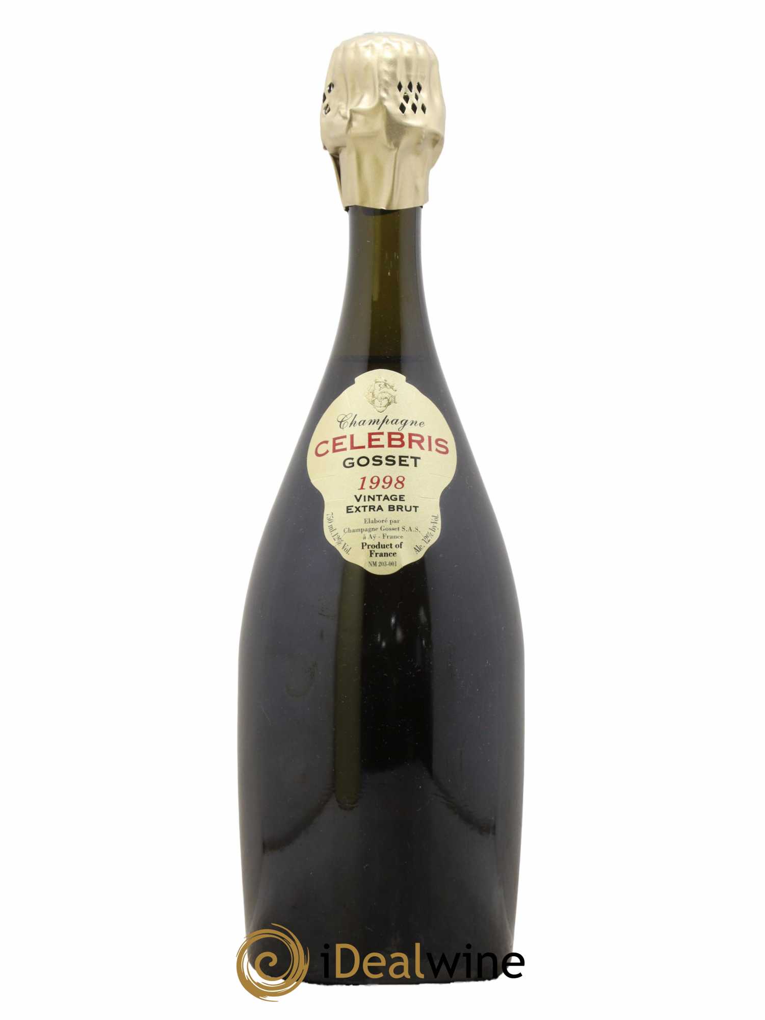 Celebris  Gosset 1998 - Lotto di 1 bottiglia - 1