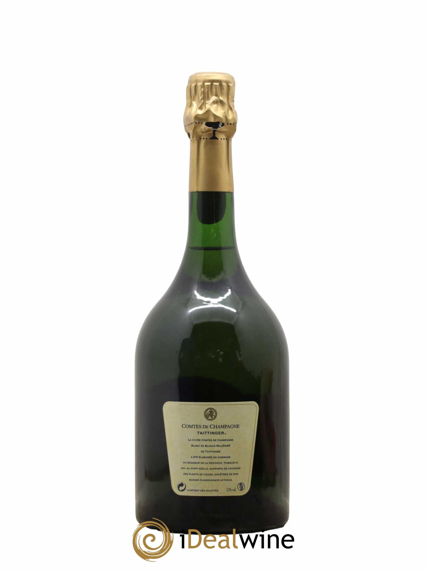 Comtes de Champagne Taittinger 1998 - Lot de 1 bouteille - 2