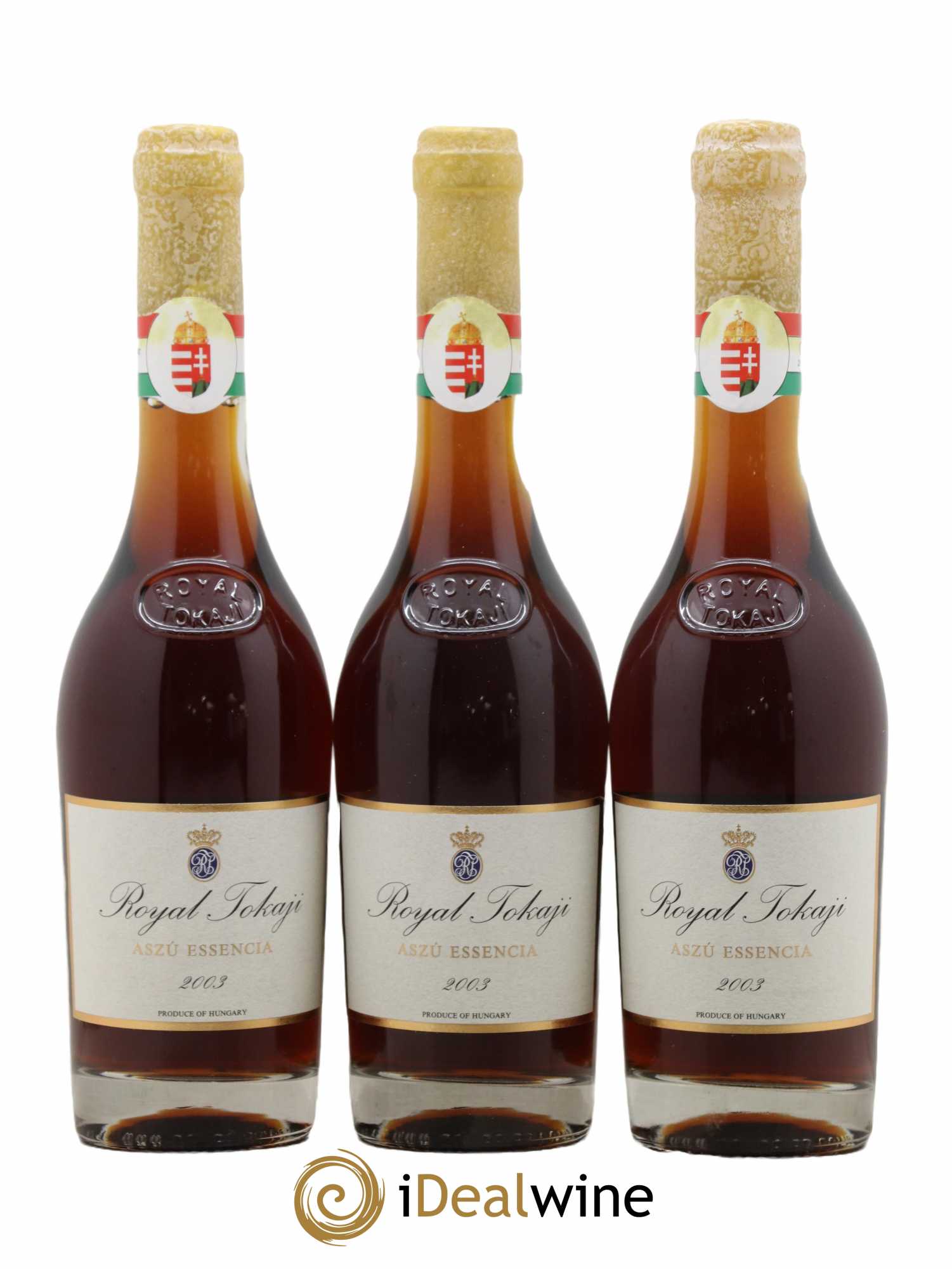 Tokaji Aszu Essencia Royal Tokaji The Royal Tokaji Wine Company 2003 - Posten von 3 Demi-Flaschen - 0